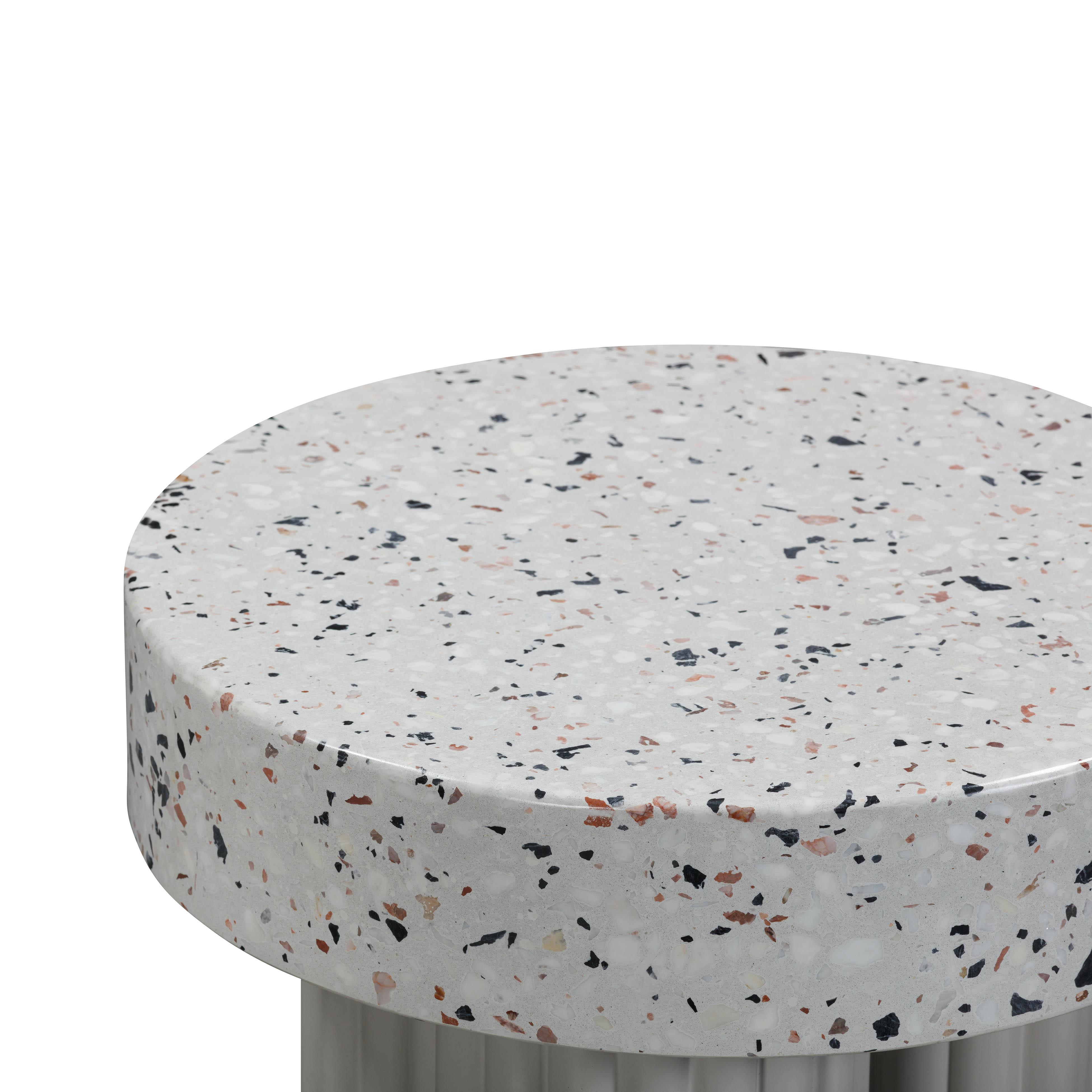 Clover Faux Terrazzo Indoor / Outdoor Round Side Table Side & End Tables TOV Furniture , Black Friday Sale TOV Furniture Furniture Sale, Old Bones Co, Mid Century Furniture Sale, Four Hands Furniture, Black Friday Sale Clover Faux Terrazzo Indoor / Outdoor Round Side Table,Gus Sale, Perigold Clover Faux Terrazzo Indoor / Outdoor Round Side Table Side & End Tables Black Friday Sale , Perigold Sale Clover Faux Terrazzo Indoor / Outdoor Round Side Table,Clover Faux Terrazzo Indoor / Outdoor Round Side Table Lu