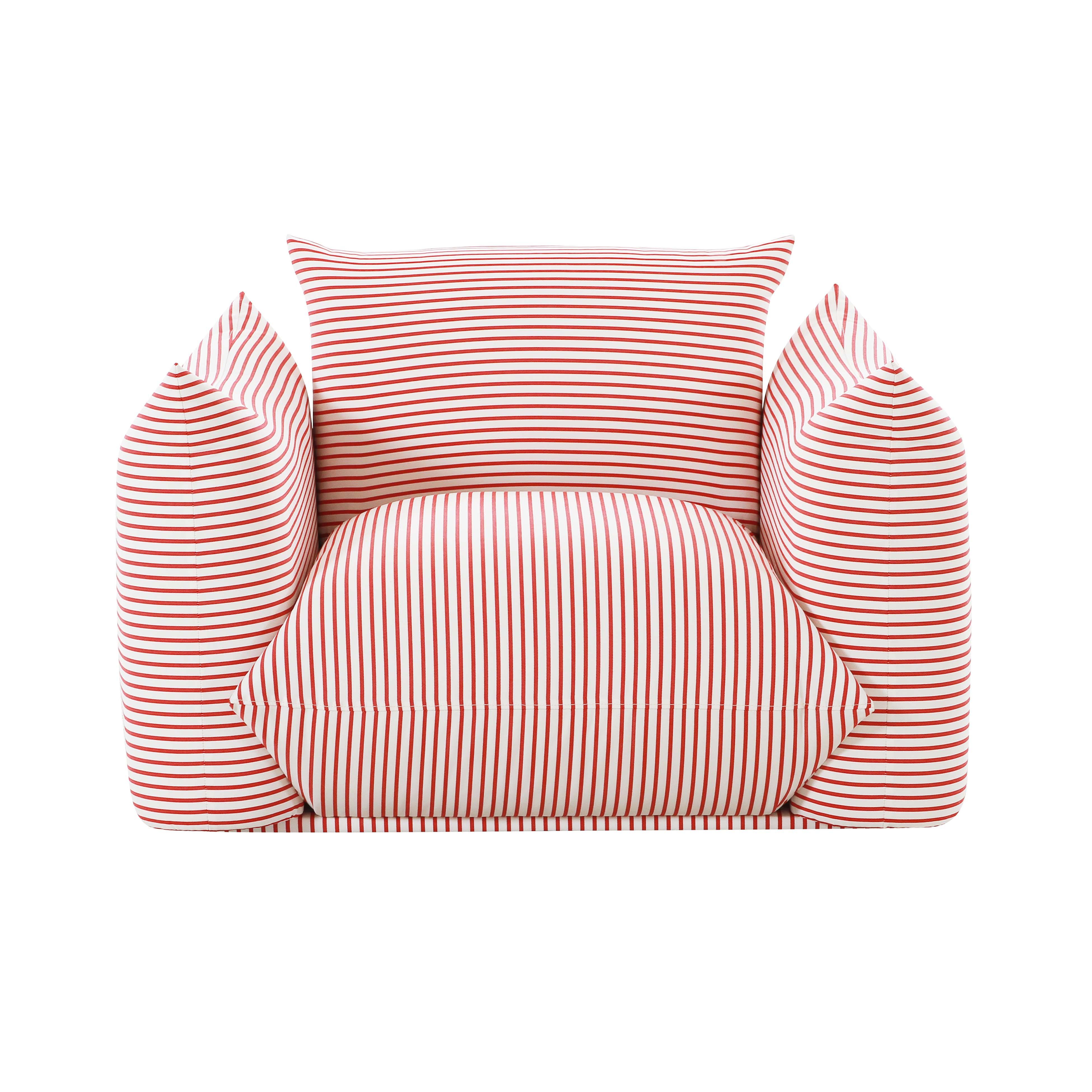 Saint Tropez Striped Stuffed Outdoor Armchair Outdoor Accent & Lounge Chairs TOV Furniture , Black Friday Sale TOV Furniture Furniture Sale, Old Bones Co, Mid Century Furniture Sale, Four Hands Furniture, Black Friday Sale Saint Tropez Striped Stuffed Outdoor Armchair,Gus Sale, Perigold Saint Tropez Striped Stuffed Outdoor Armchair Outdoor Accent & Lounge Chairs Black Friday Sale , Perigold Sale Saint Tropez Striped Stuffed Outdoor Armchair,Saint Tropez Striped Stuffed Outdoor Armchair Lulu and Georgia, Bur