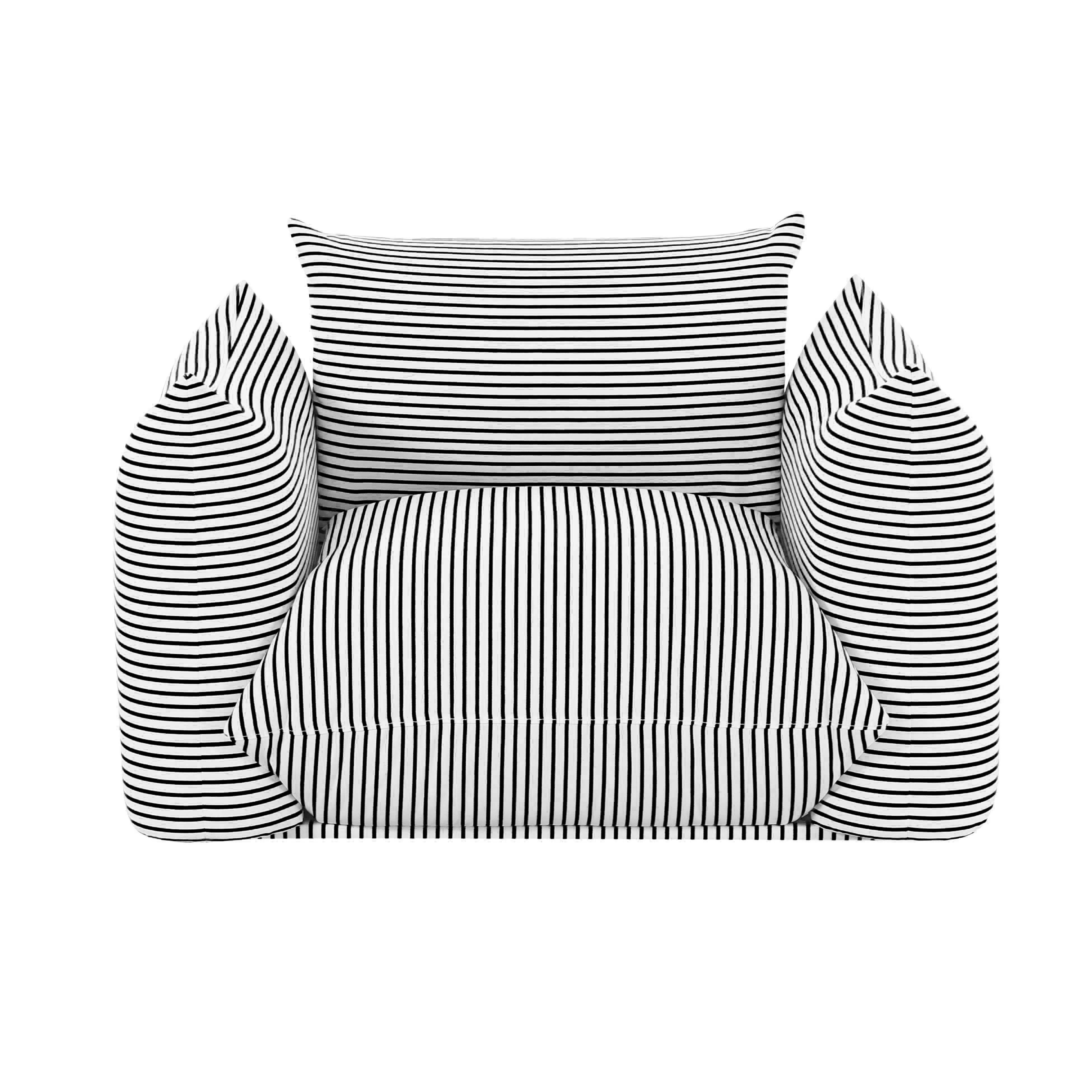 Saint Tropez Striped Stuffed Outdoor Armchair Outdoor Accent & Lounge Chairs TOV Furniture , Black Friday Sale TOV Furniture Furniture Sale, Old Bones Co, Mid Century Furniture Sale, Four Hands Furniture, Black Friday Sale Saint Tropez Striped Stuffed Outdoor Armchair,Gus Sale, Perigold Saint Tropez Striped Stuffed Outdoor Armchair Outdoor Accent & Lounge Chairs Black Friday Sale , Perigold Sale Saint Tropez Striped Stuffed Outdoor Armchair,Saint Tropez Striped Stuffed Outdoor Armchair Lulu and Georgia, Bur