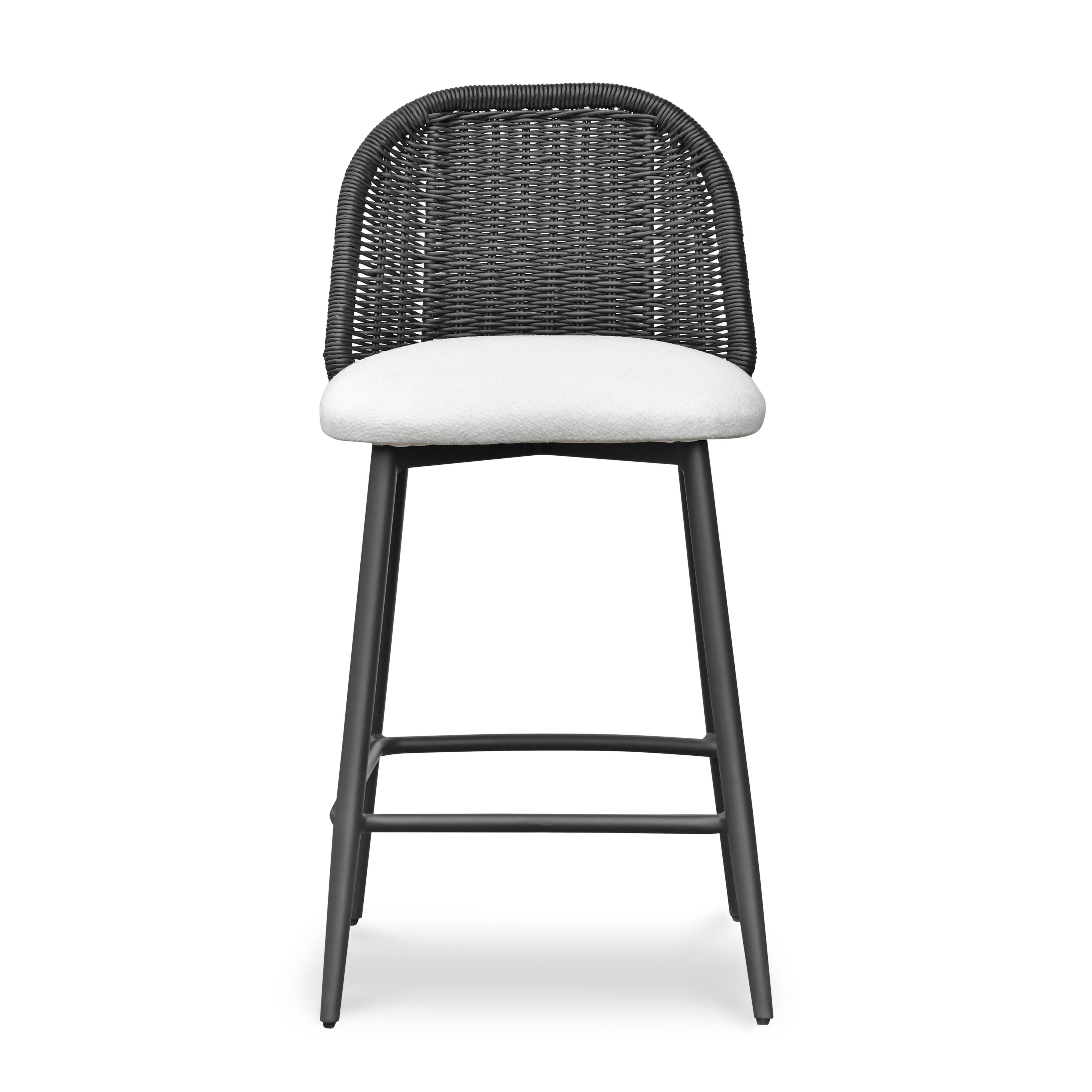 Alexa Performance Fabric Outdoor Counter Stool