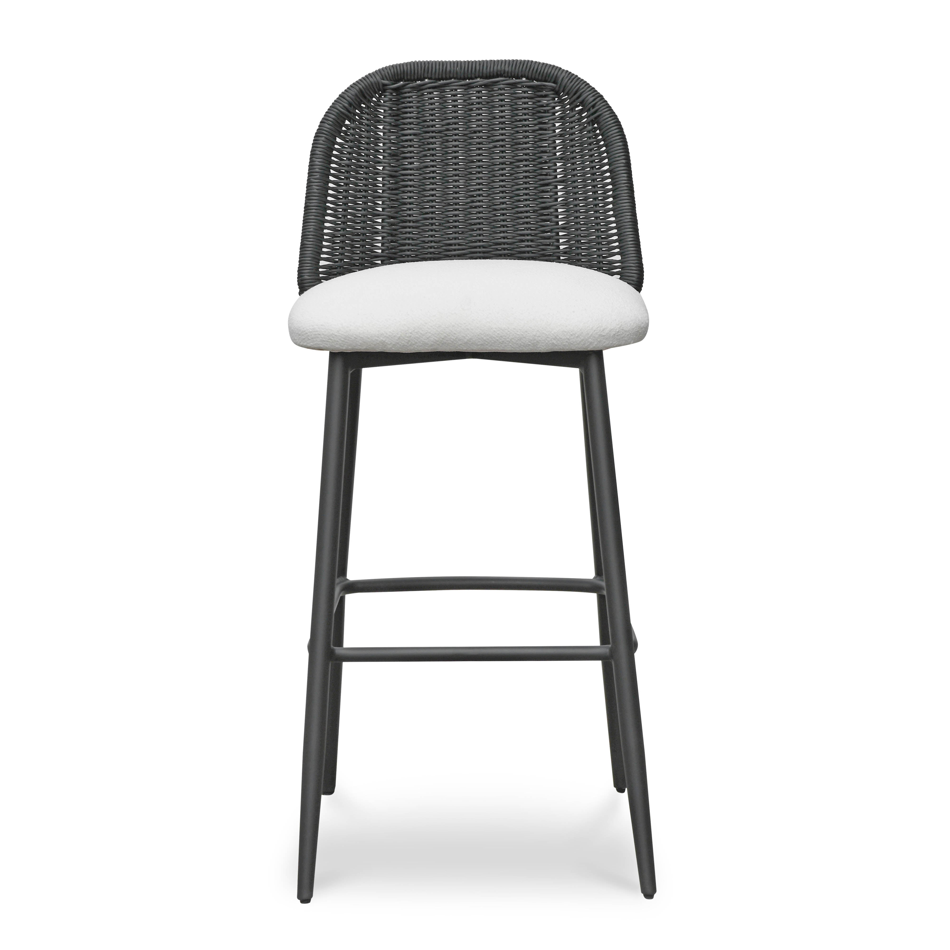 Alexa Performance Fabric Outdoor Bar Stool