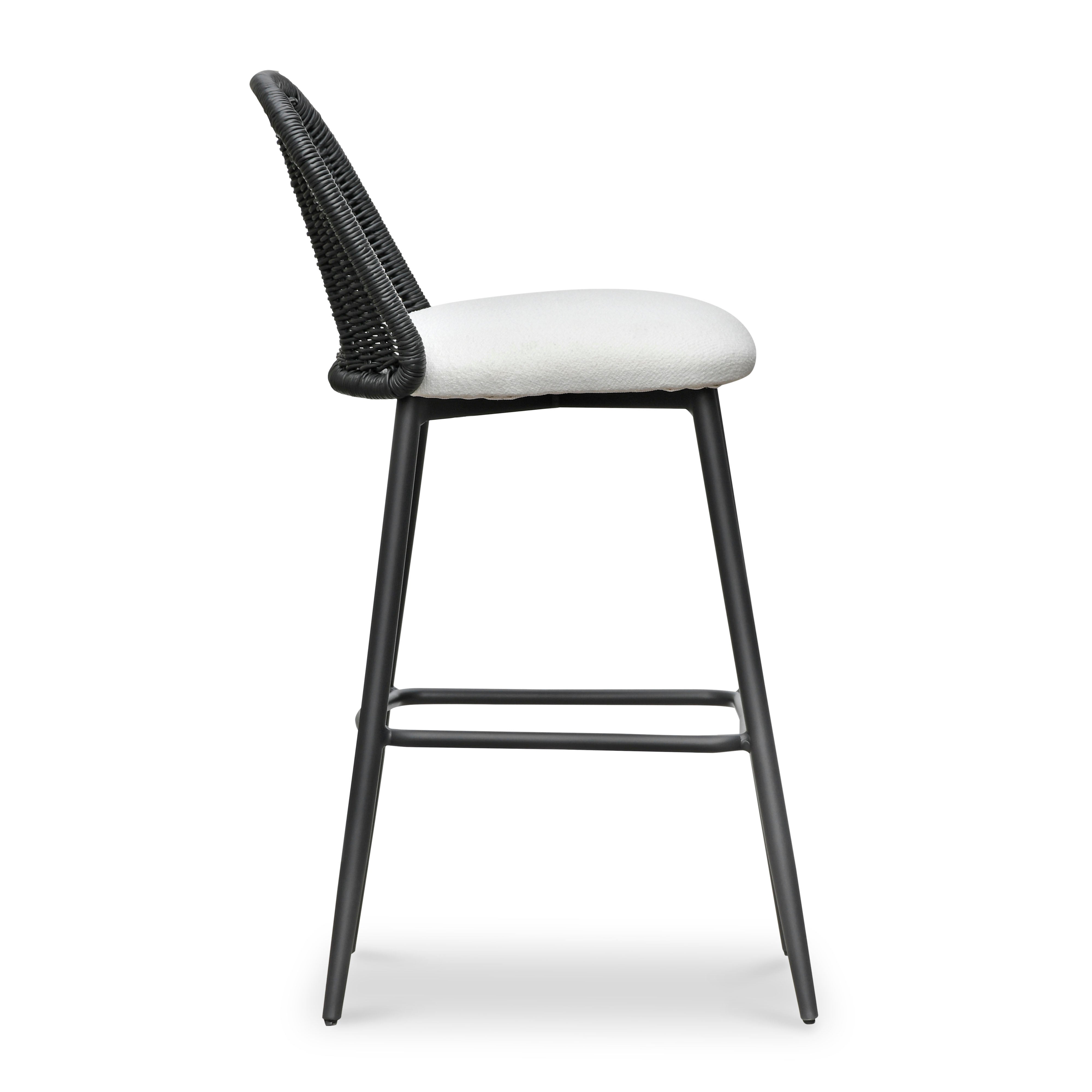 Alexa Performance Fabric Outdoor Bar Stool