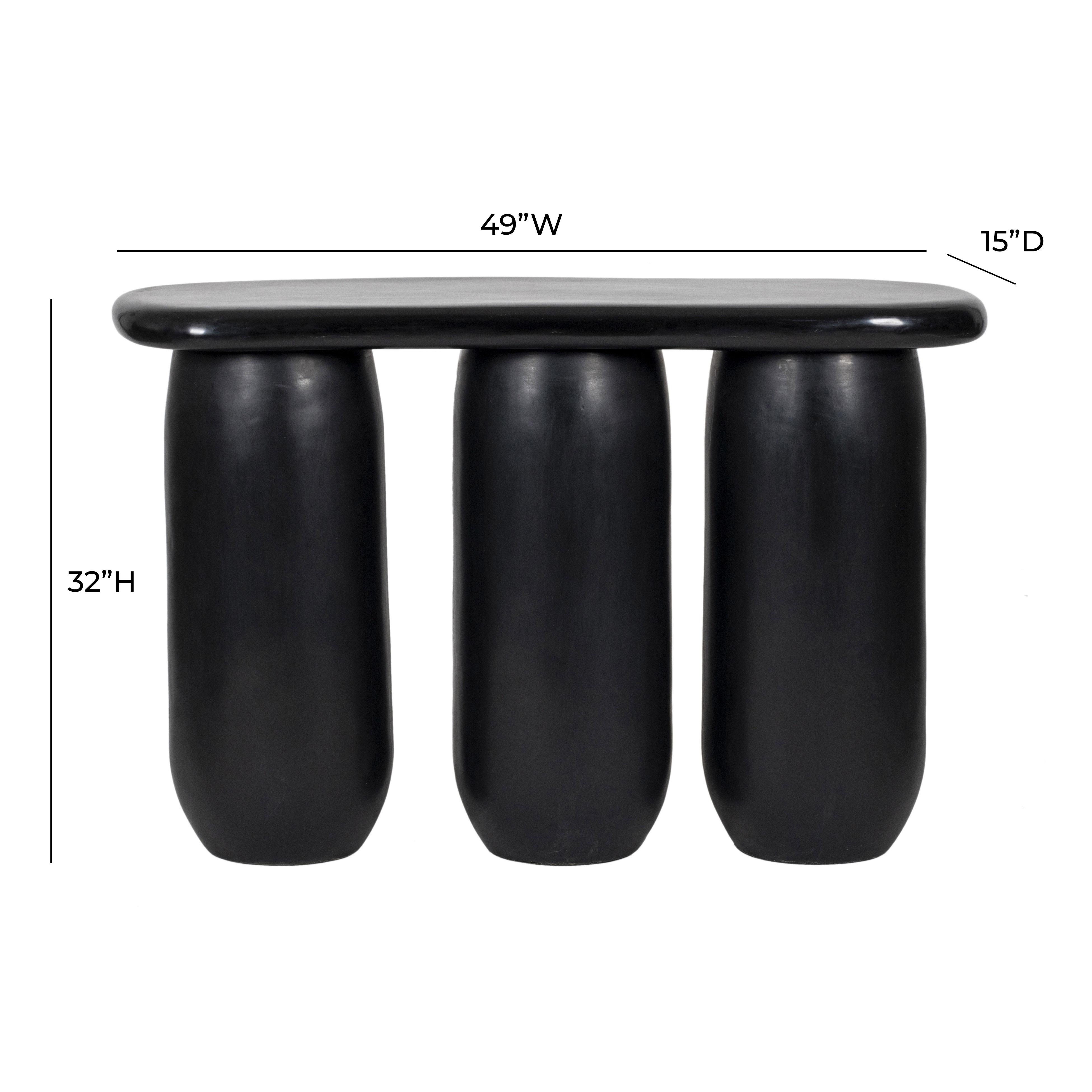 Rahul 49" Textured Console Table