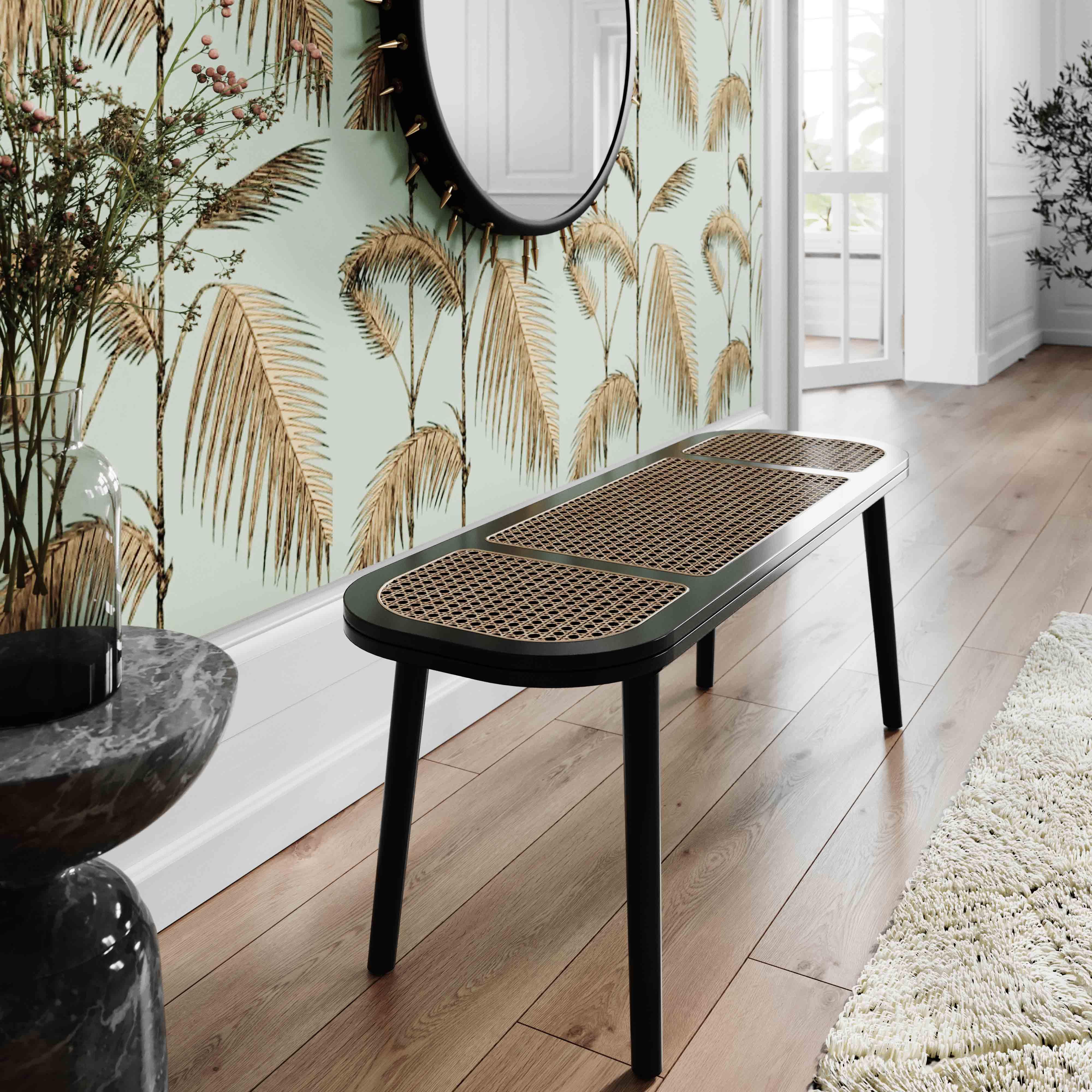 Emilia Cane Bench Benches TOV Furniture , Black Friday Sale TOV Furniture Furniture Sale, Old Bones Co, Mid Century Furniture Sale, Four Hands Furniture, Black Friday Sale Emilia Cane Bench,Gus Sale, Perigold Emilia Cane Bench Benches Black Friday Sale , Perigold Sale Emilia Cane Bench,Emilia Cane Bench Lulu and Georgia, Burke Decor Sale Emilia Cane Bench, www.oldbonesco.com