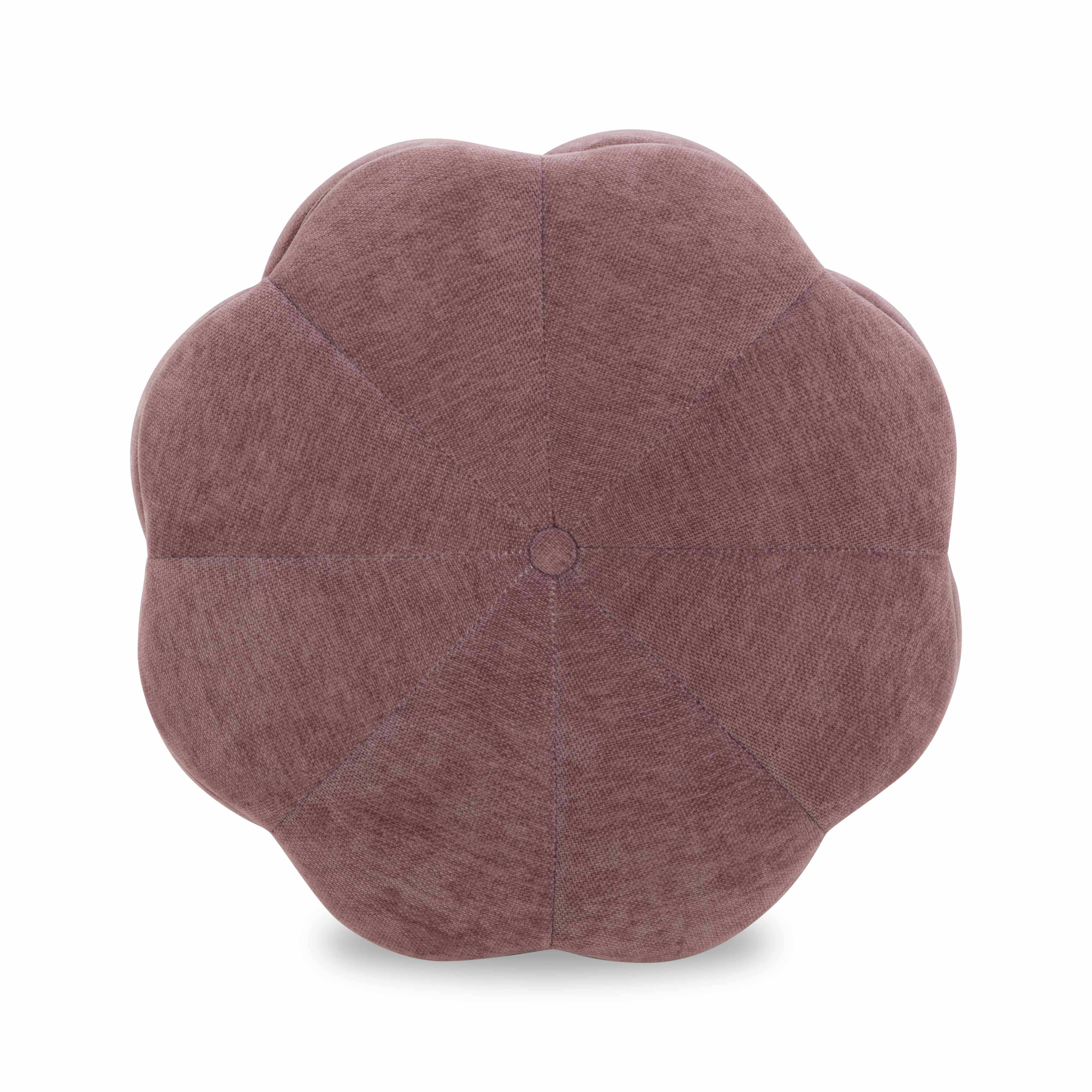 Fleur Textured Performance Velvet Storage Ottoman