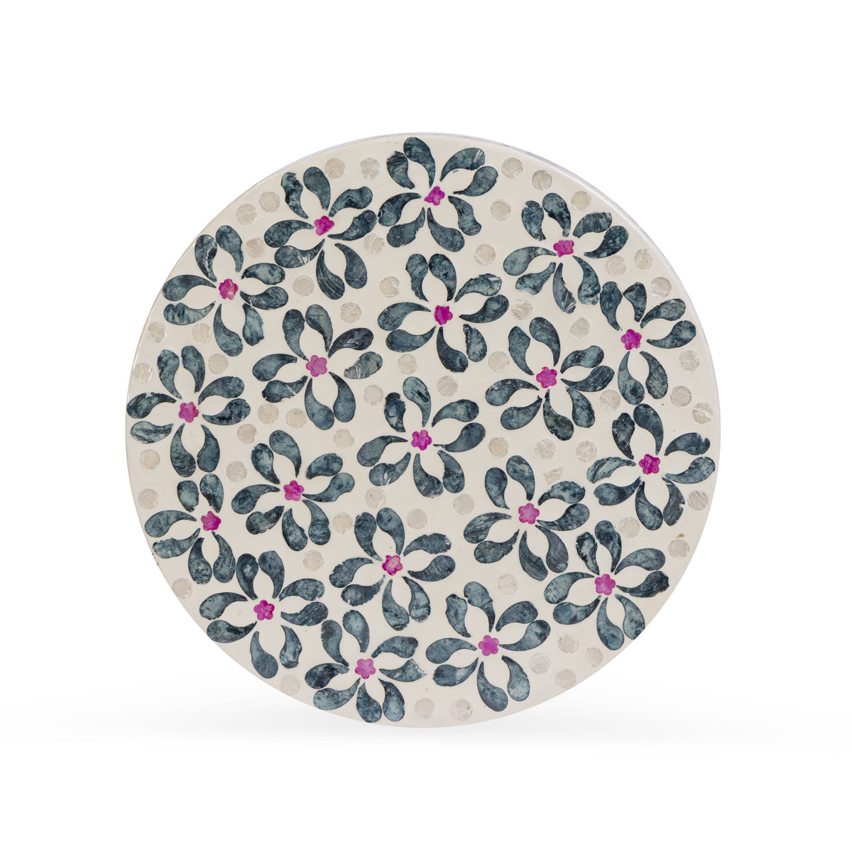 Lorna Capiz Shell Accent Stool
