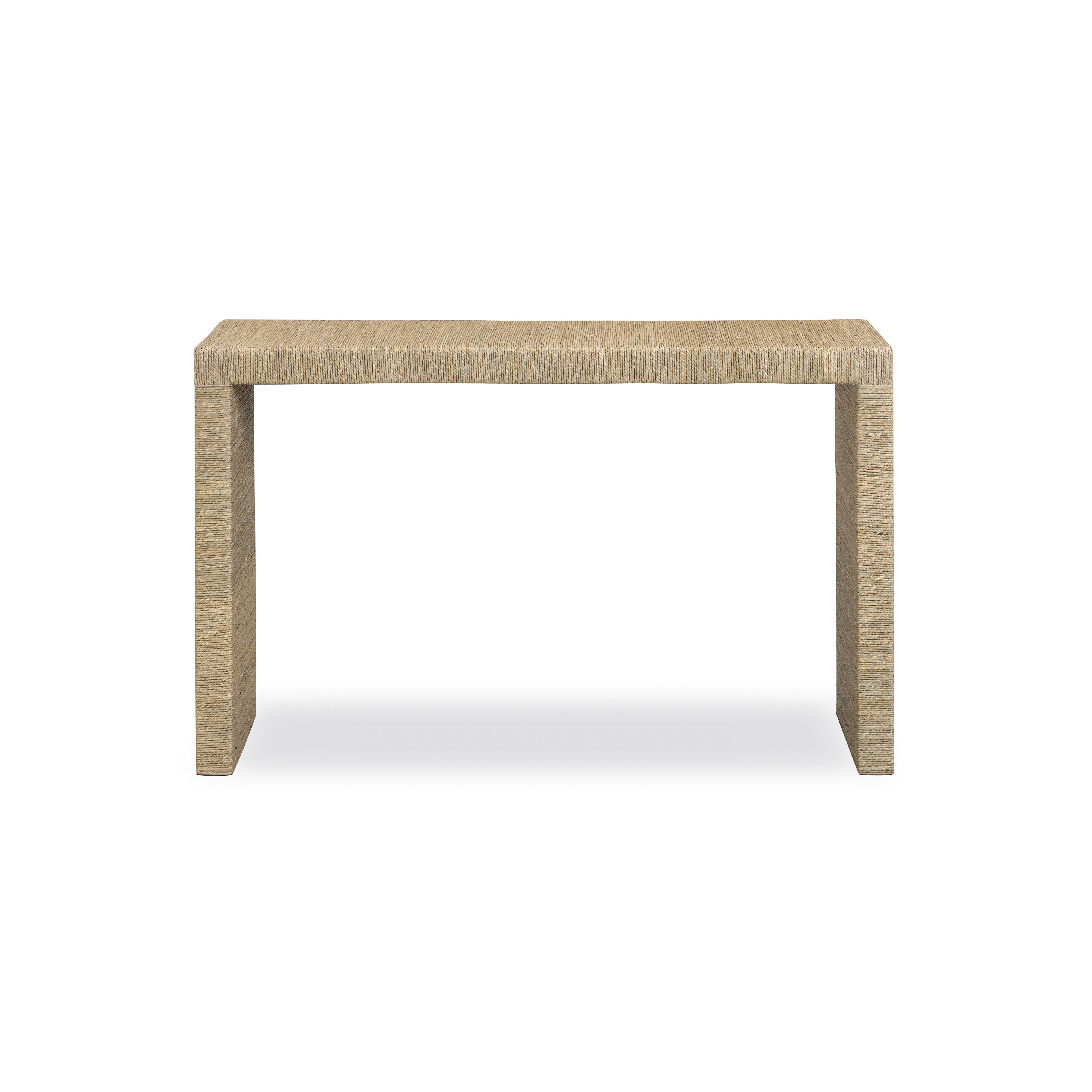 Mona Natural Seagrass Console Table