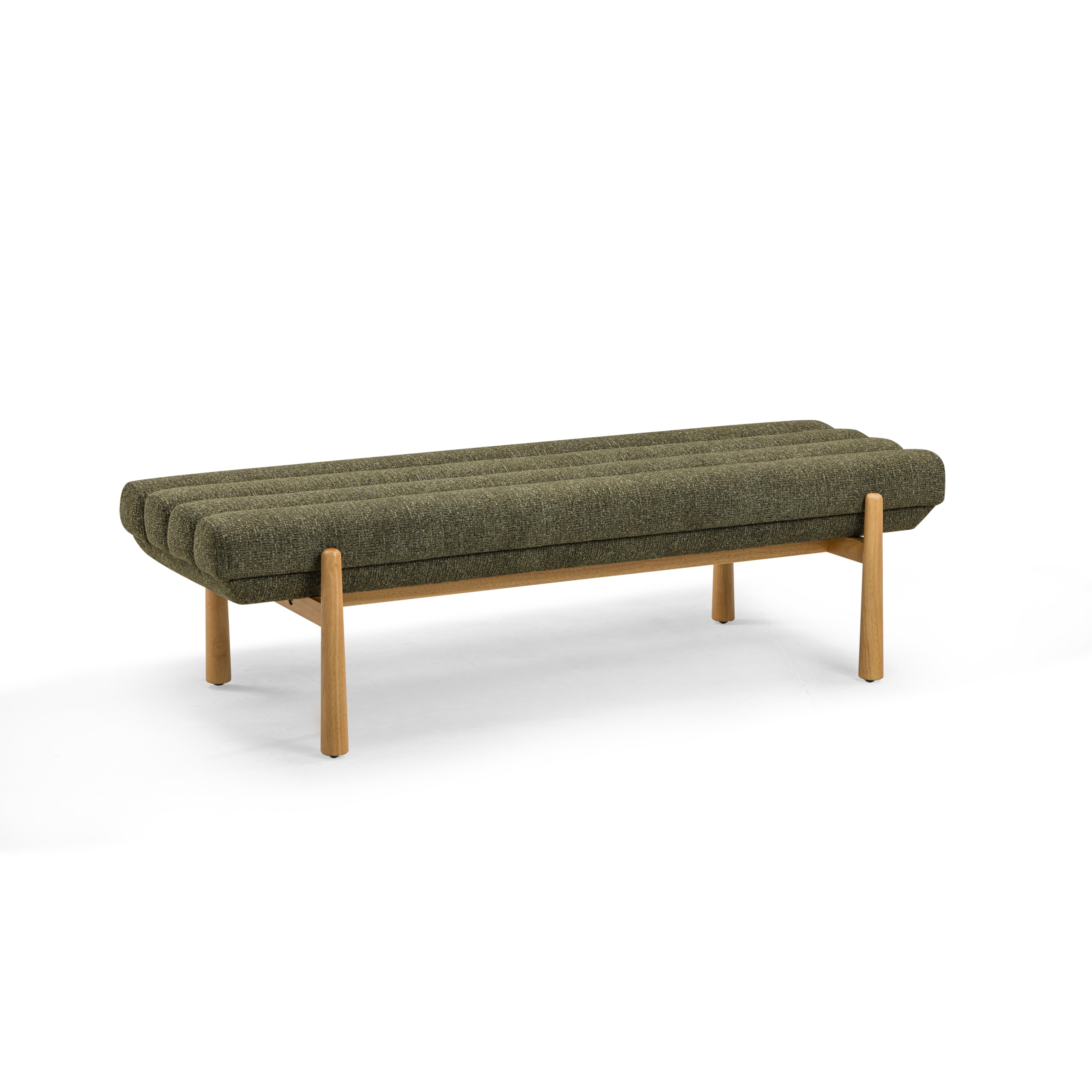 Julianna 56" Textured Performance Fabric Bench