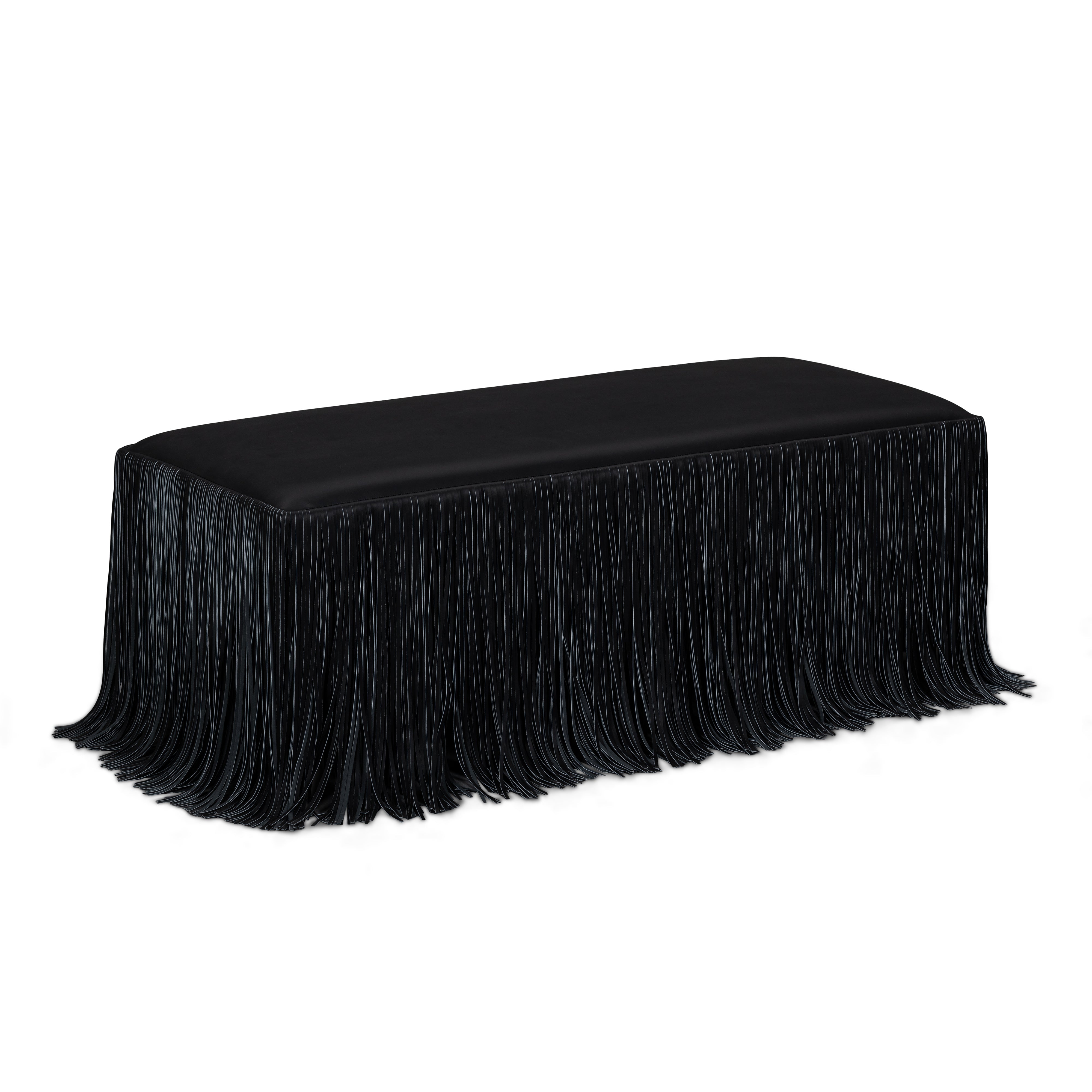 Shag Me 50" Performance Vegan Leather Bench