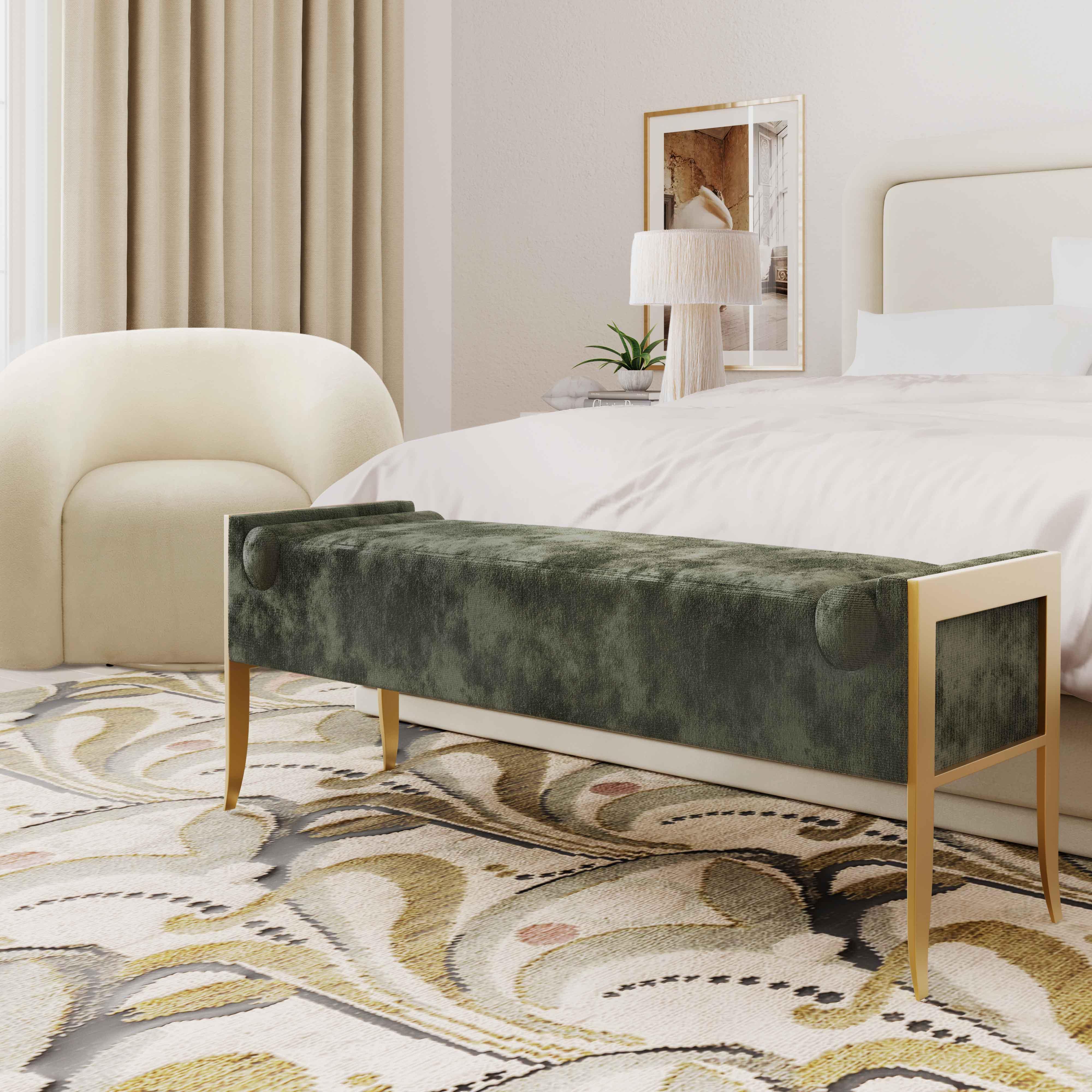 Ines Textured Velvet Bench Benches TOV Furniture , Black Friday Sale TOV Furniture Furniture Sale, Old Bones Co, Mid Century Furniture Sale, Four Hands Furniture, Black Friday Sale Ines Textured Velvet Bench,Gus Sale, Perigold Ines Textured Velvet Bench Benches Black Friday Sale , Perigold Sale Ines Textured Velvet Bench,Ines Textured Velvet Bench Lulu and Georgia, Burke Decor Sale Ines Textured Velvet Bench, www.oldbonesco.com