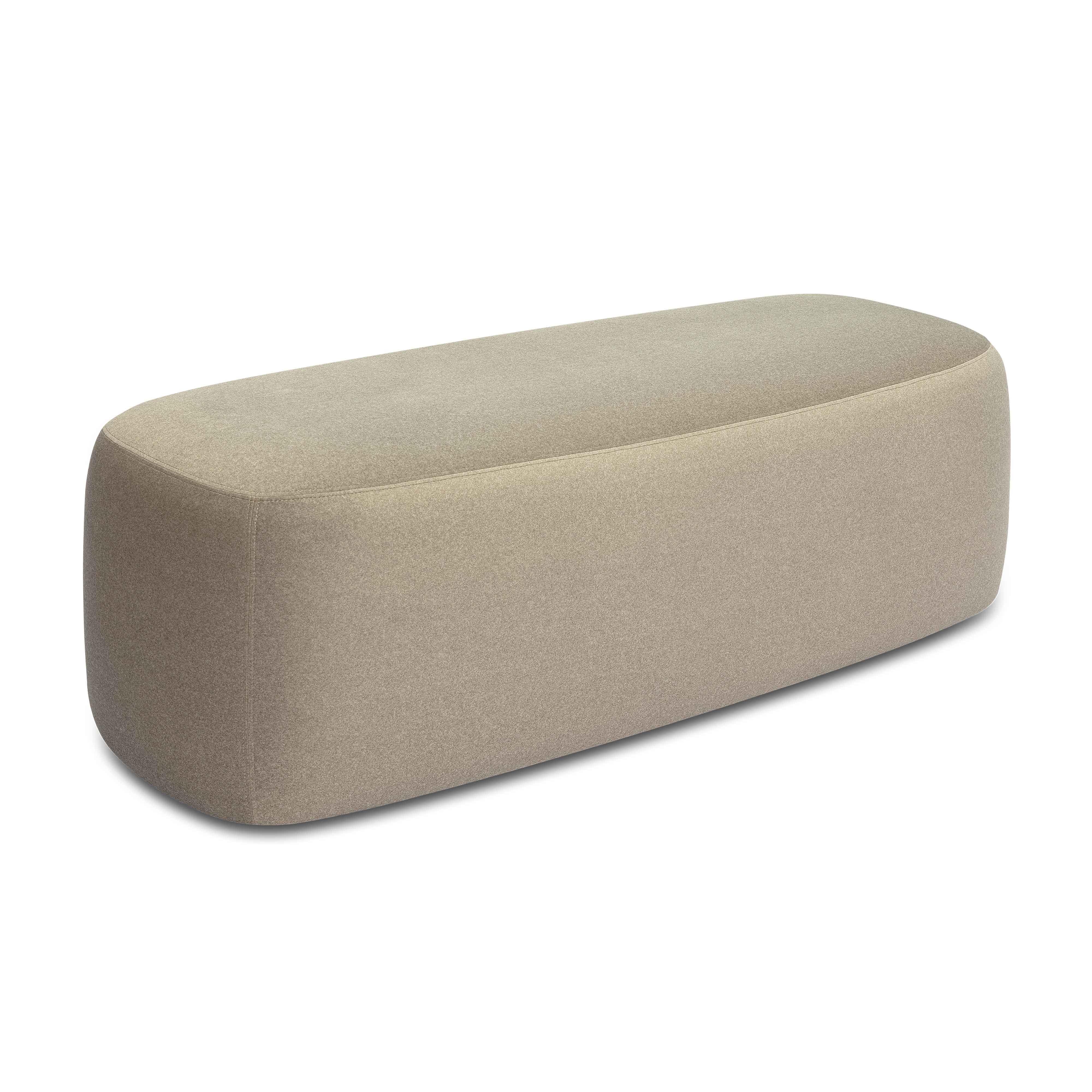 Graceland 54" Performance Faux Mohair Bench