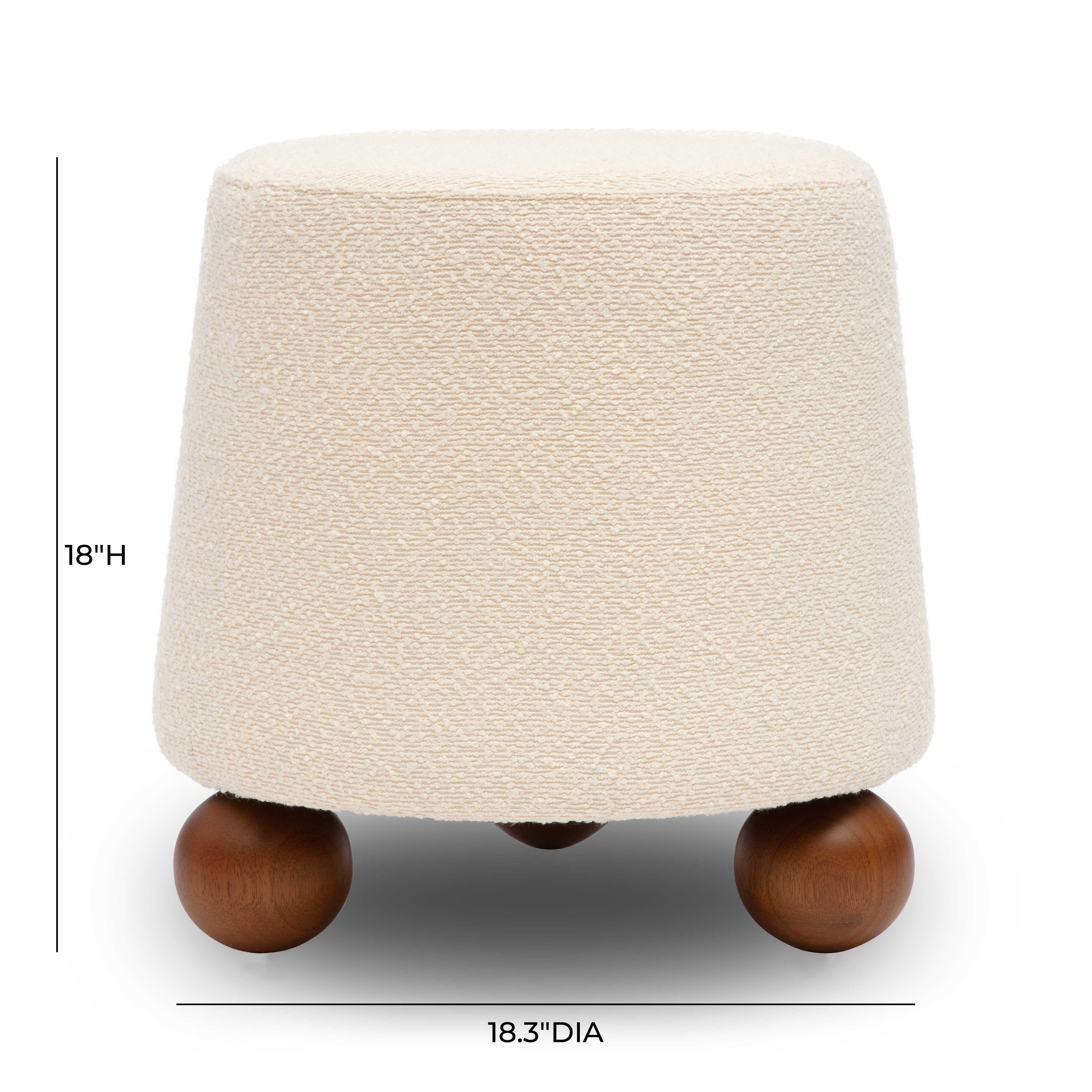 Jaine Performance Boucle Ottoman