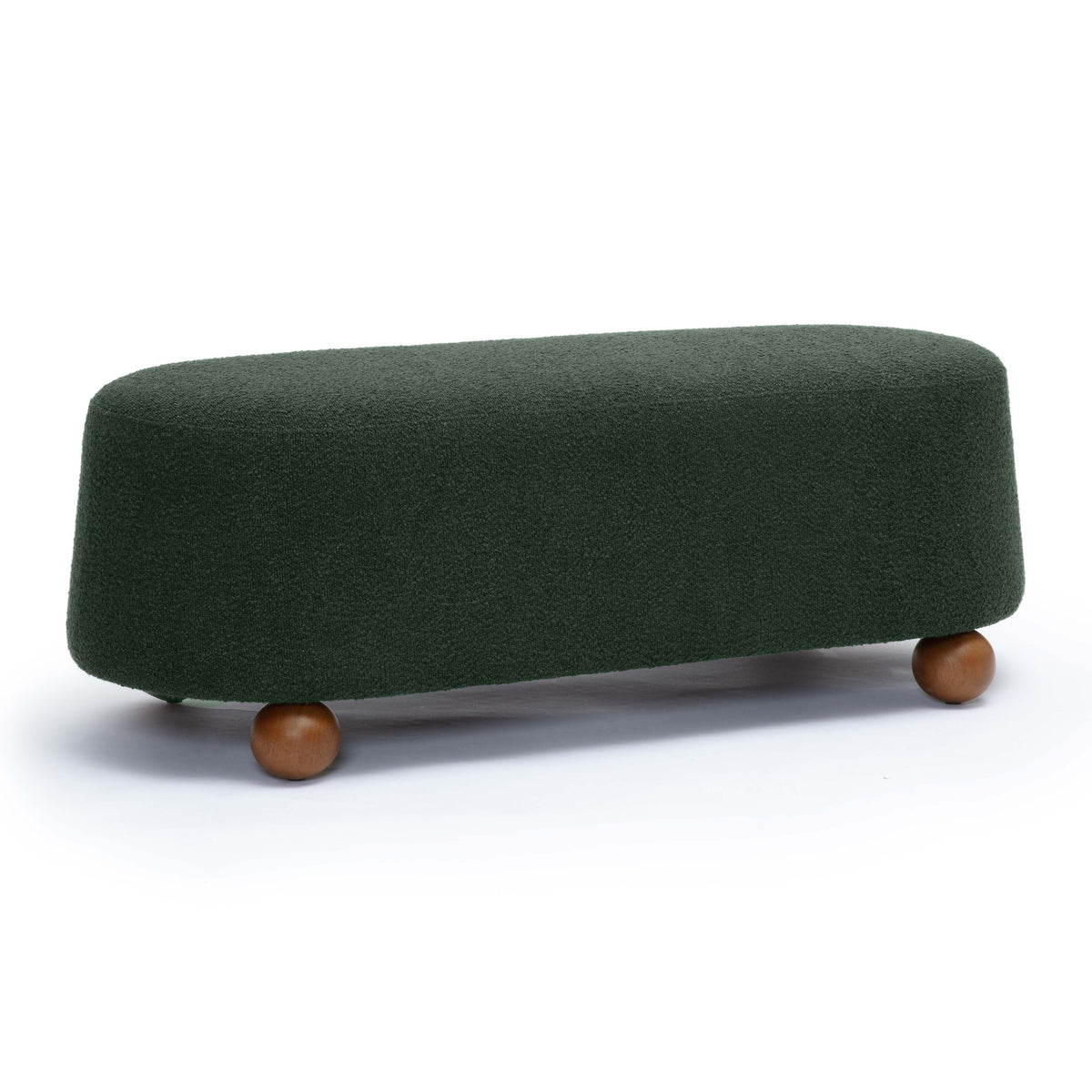 Jaine 48" Performance Boucle Large Ottoman
