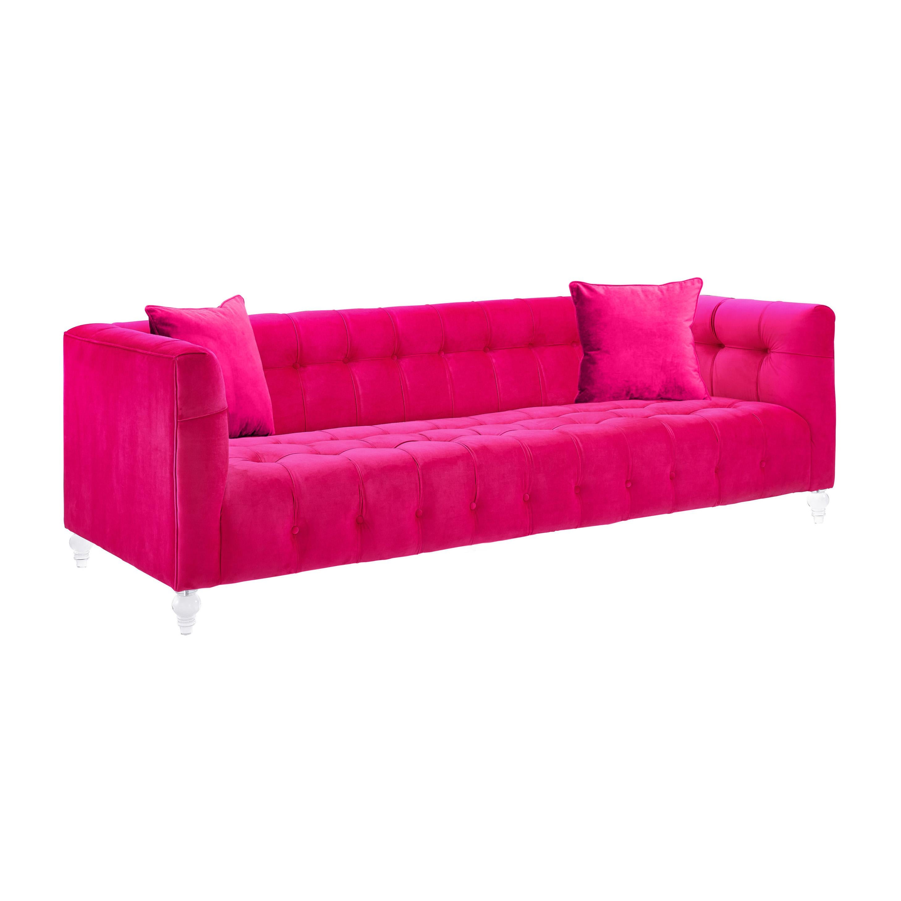 Bea Velvet Sofa Sofas TOV Furniture Hot Pink , Black Friday Sale TOV Furniture Furniture Sale, Old Bones Co, Mid Century Furniture Sale, Four Hands Furniture, Black Friday Sale Bea Velvet Sofa,Gus Sale, Perigold Bea Velvet Sofa Sofas Black Friday Sale , Perigold Sale Bea Velvet Sofa,Bea Velvet Sofa Lulu and Georgia, Burke Decor Sale Bea Velvet Sofa, www.oldbonesco.com
