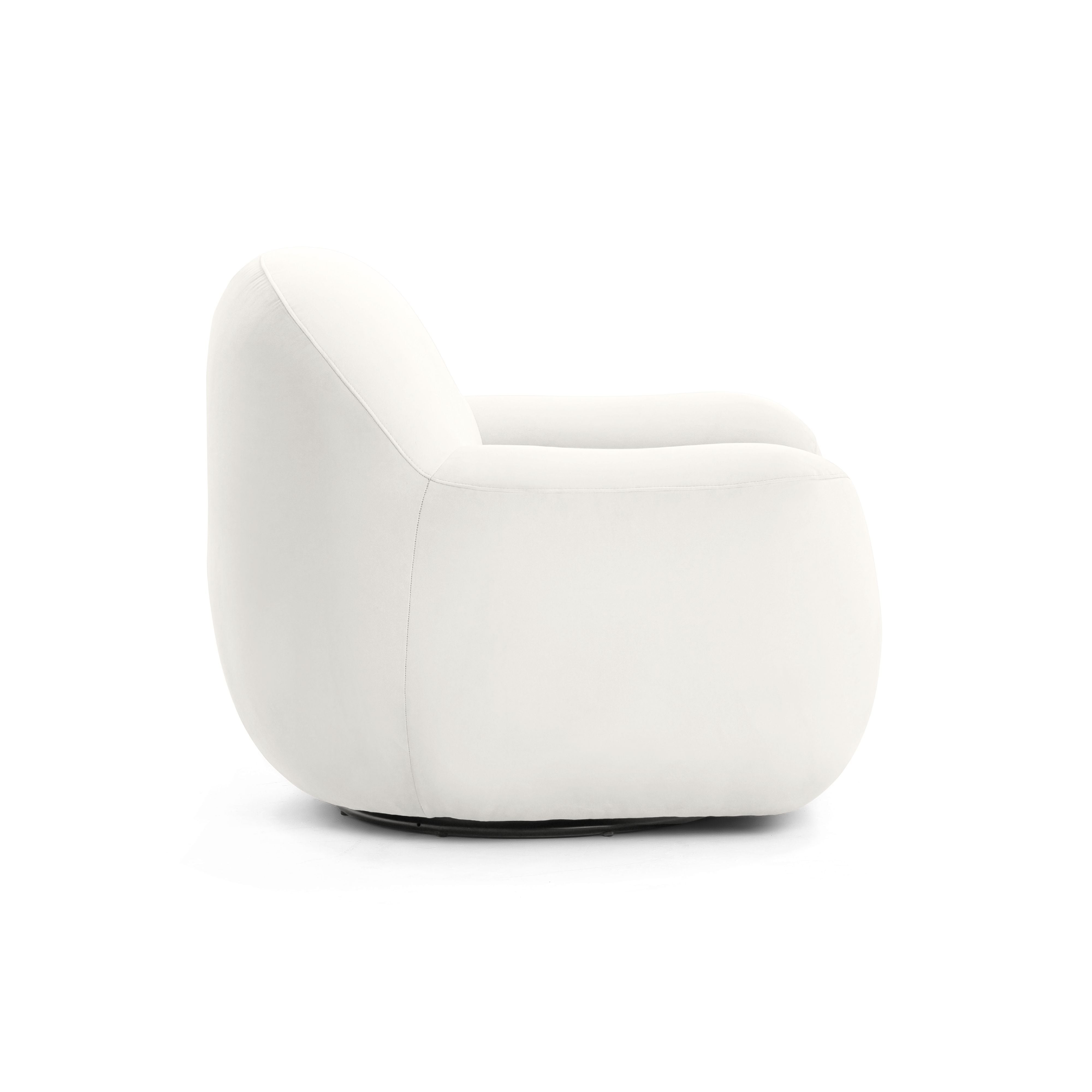 Tiago Performance Velvet Swivel Accent Chair
