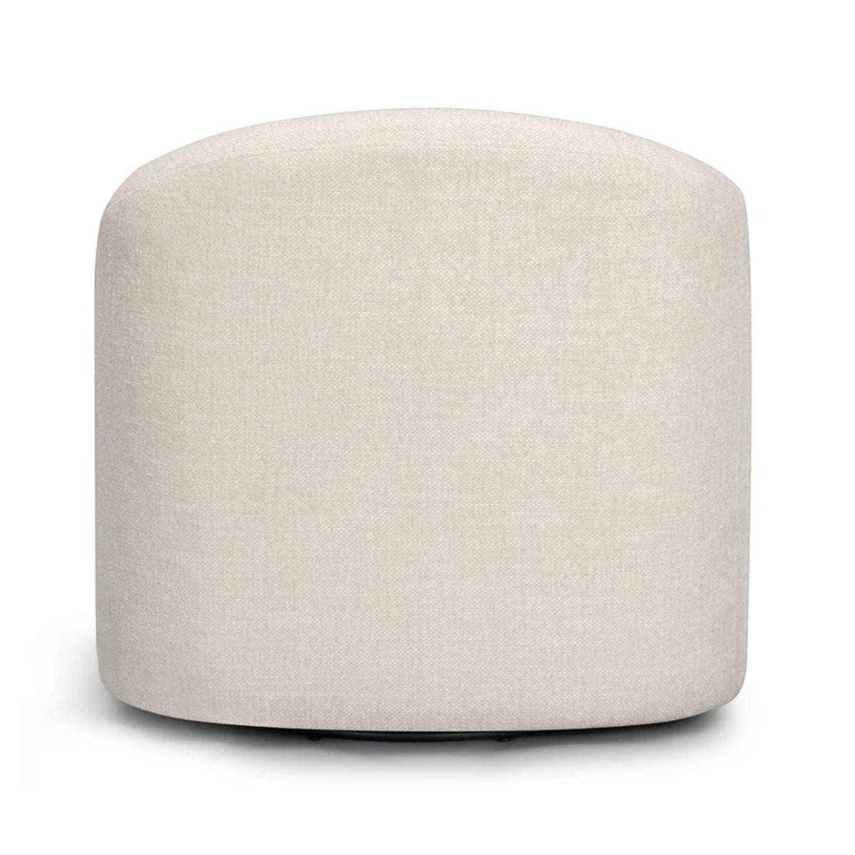 Thao Contract-Grade Basketweave Fabric Swivel Accent Chair