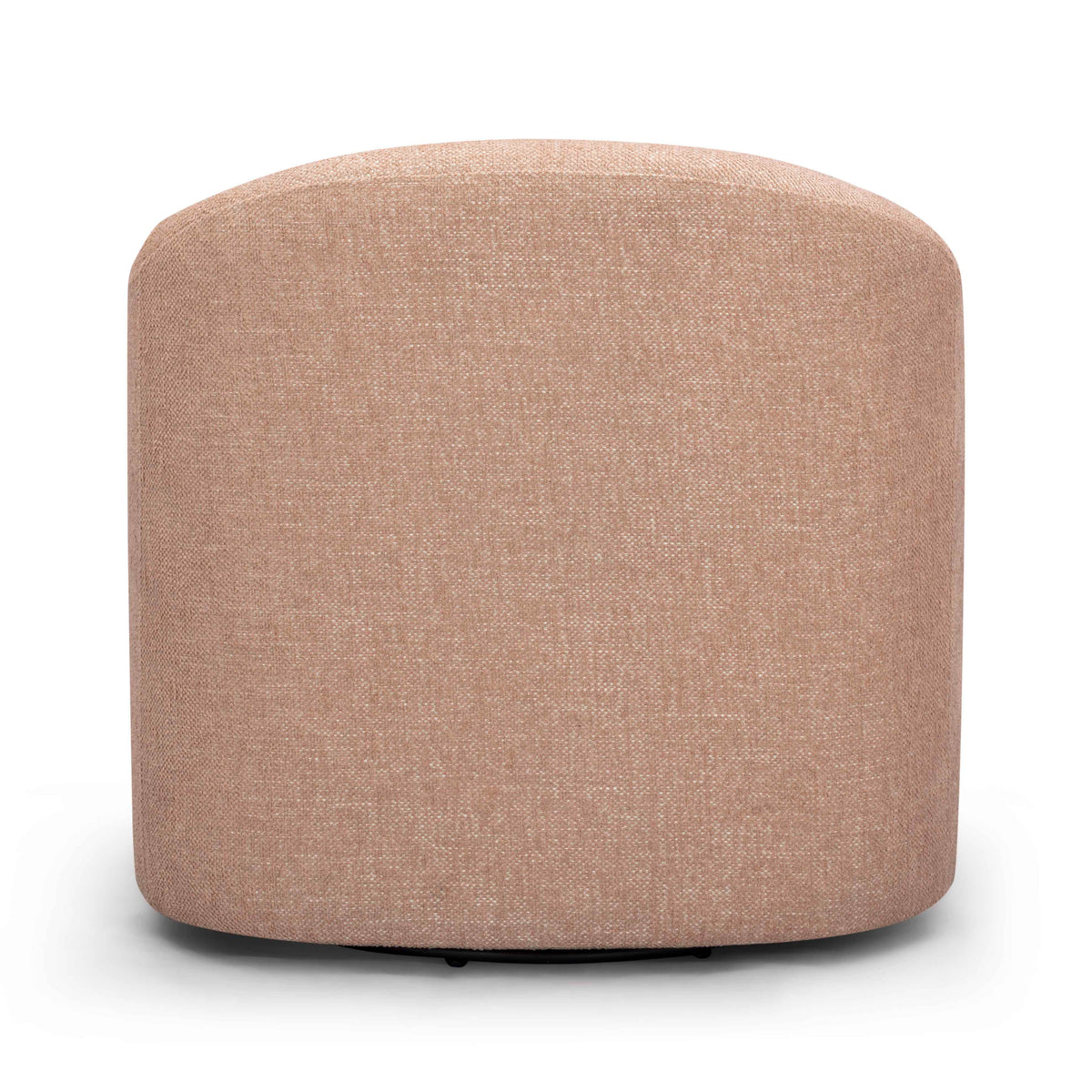 Thao Contract-Grade Basketweave Fabric Swivel Accent Chair
