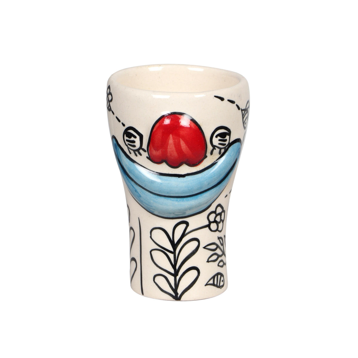Velma 'Goofy' Ceramic Glasses - Set of 4