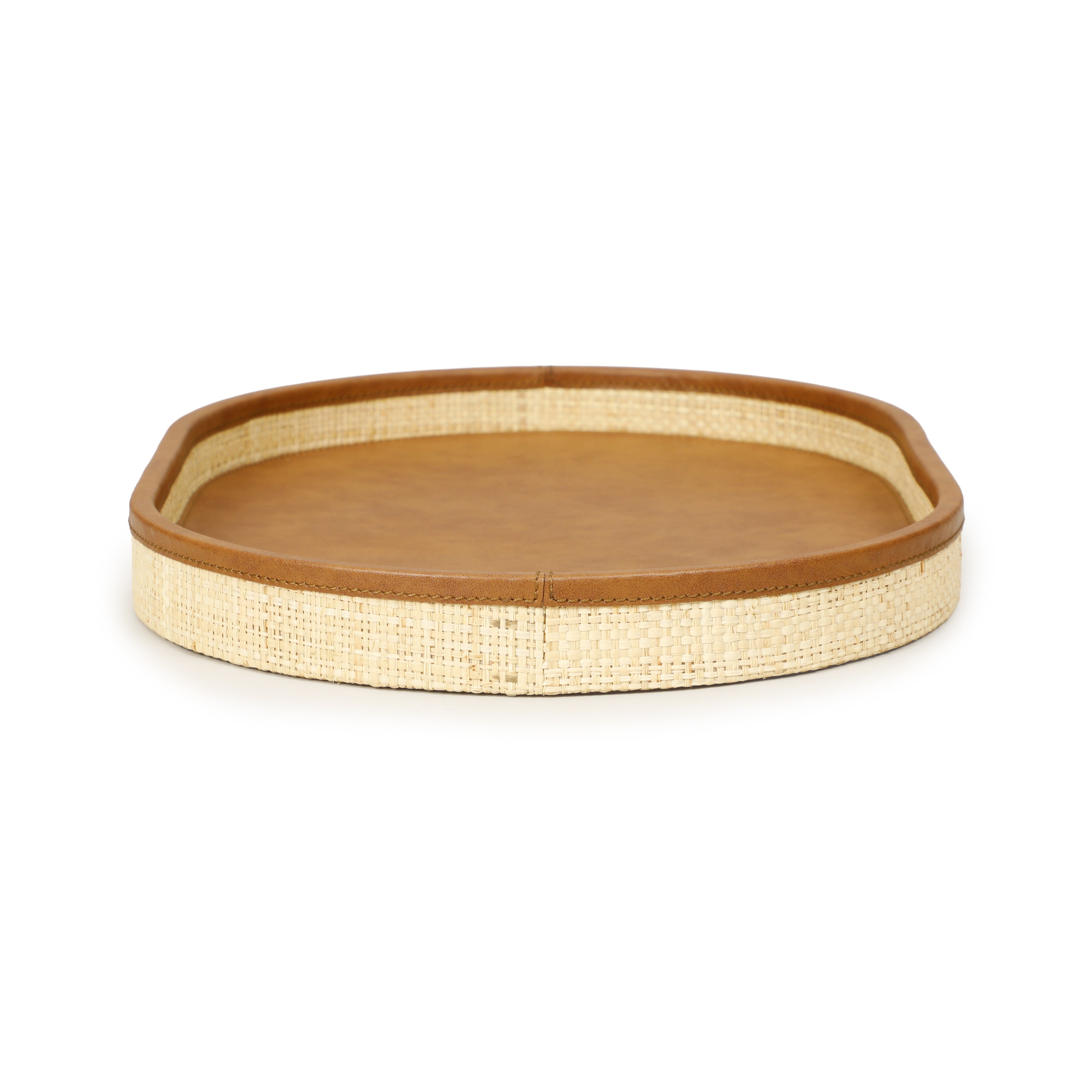 Hakiri Natural Raffia Contract-Grade Storage Tray