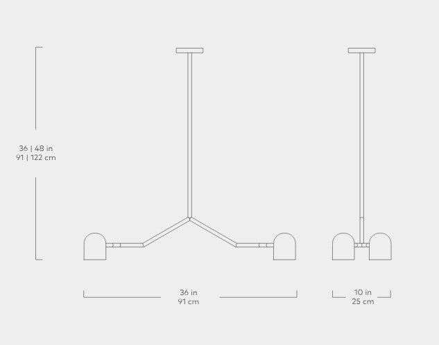 Tandem 4-Head Pendant Lamp Lamp Gus* Four Hands, Mid Century Modern Furniture, Old Bones Furniture Company, Old Bones Co, Modern Mid Century, Designer Furniture, https://www.oldbonesco.com/