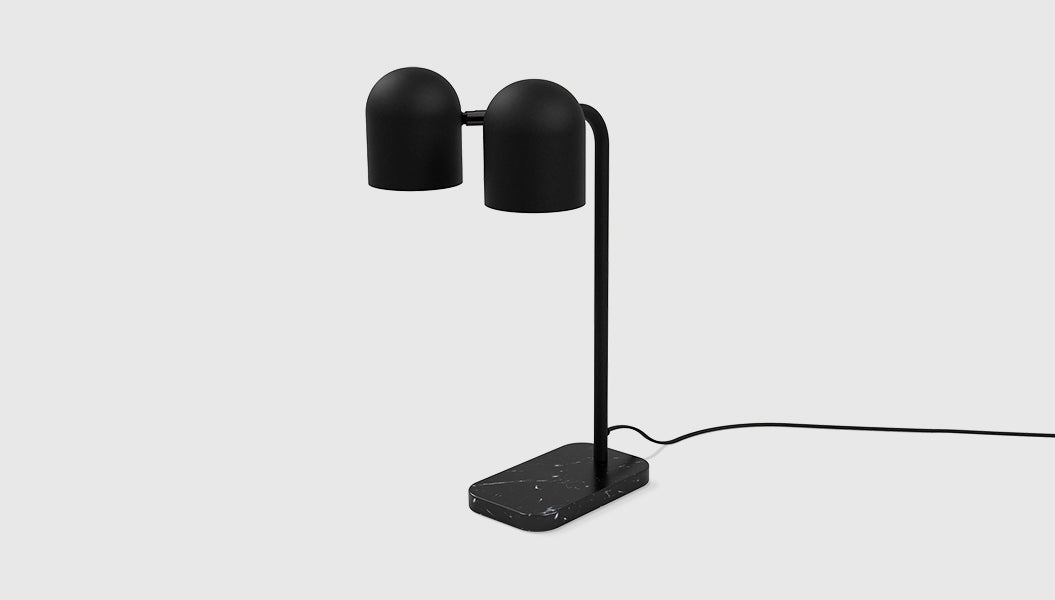 Tandem Table Lamp BlackLighting Gus* Black Four Hands, Mid Century Modern Furniture, Old Bones Furniture Company, Old Bones Co, Modern Mid Century, Designer Furniture, https://www.oldbonesco.com/