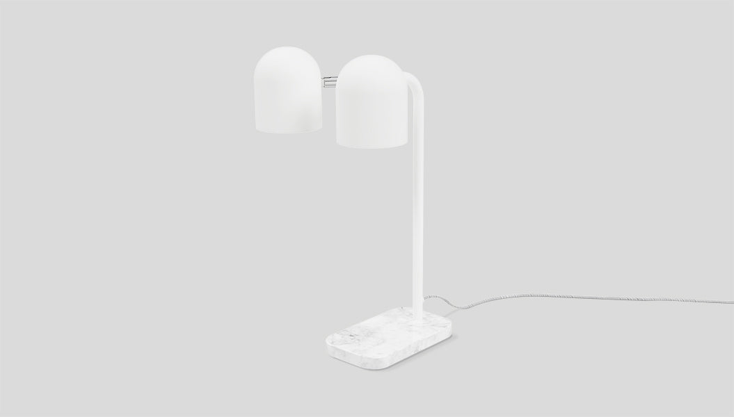 Tandem Table Lamp WhiteLighting Gus* White Four Hands, Mid Century Modern Furniture, Old Bones Furniture Company, Old Bones Co, Modern Mid Century, Designer Furniture, https://www.oldbonesco.com/