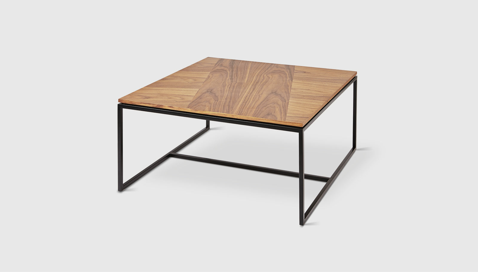 Tobias Coffee Table - Square Natural WalnutCoffee Table Gus* Natural Walnut Four Hands, Mid Century Modern Furniture, Old Bones Furniture Company, Old Bones Co, Modern Mid Century, Designer Furniture, https://www.oldbonesco.com/
