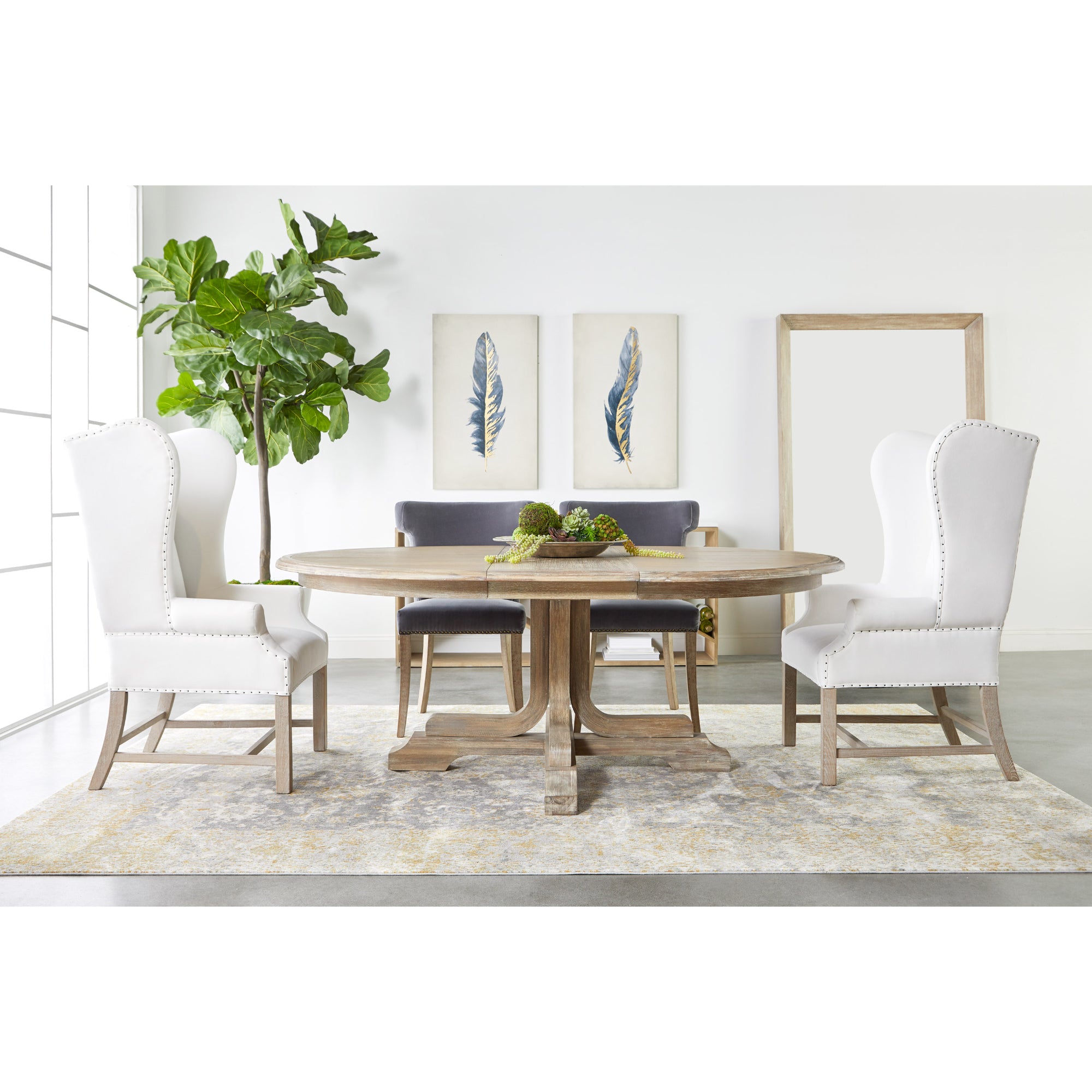 Torrey 60" Round Extension Dining Table Dining Tables Essentials For Living , Black Friday Sale Essentials For Living Furniture Sale, Old Bones Co, Mid Century Furniture Sale, Four Hands Furniture, Black Friday Sale Torrey 60" Round Extension Dining Table,Gus Sale, Perigold Torrey 60" Round Extension Dining Table Dining Tables Black Friday Sale , Perigold Sale Torrey 60" Round Extension Dining Table,Torrey 60" Round Extension Dining Table Lulu and Georgia, Burke Decor Sale Torrey 60" Round Extension Dining