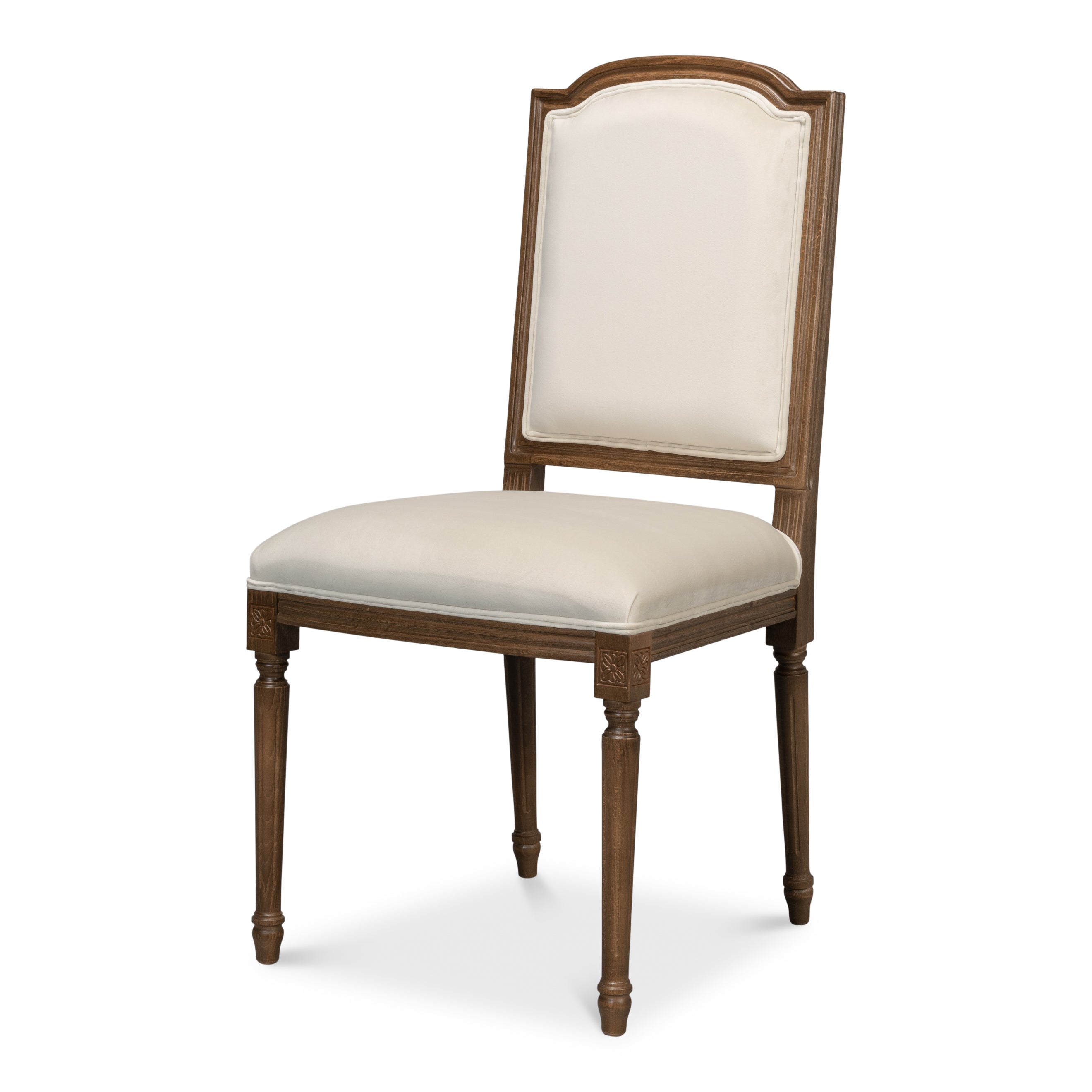 Louis Xvi Squared Side Chair - Set of 2