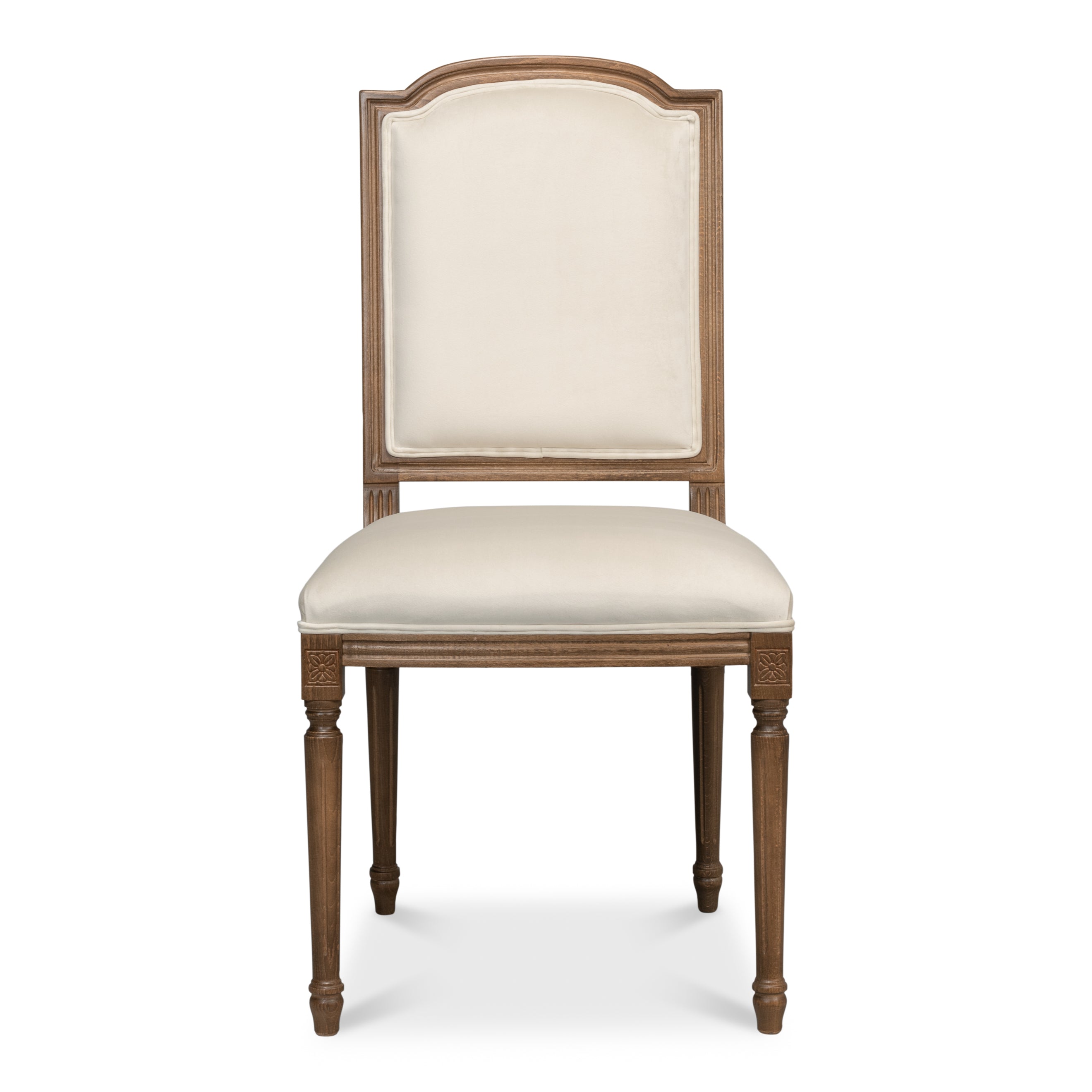 Louis Xvi Squared Side Chair - Set of 2
