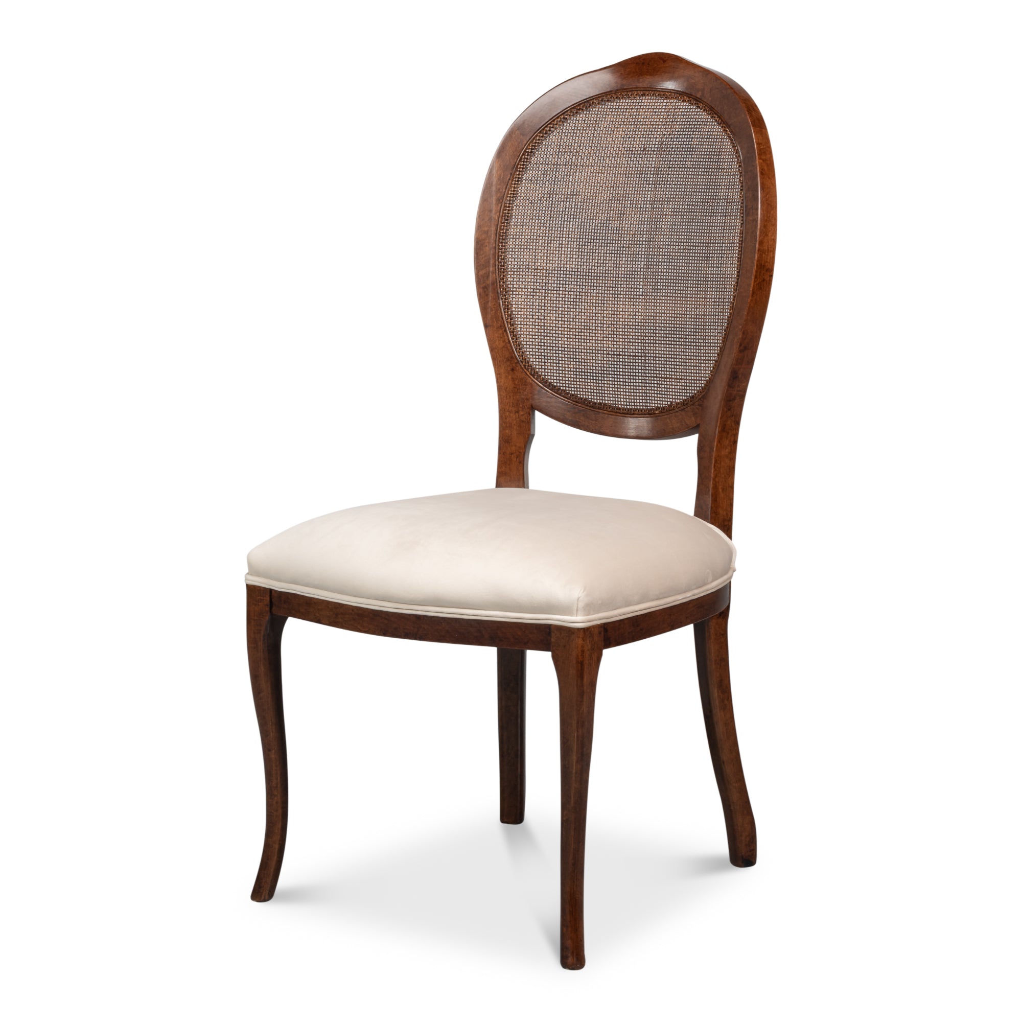 Oval Cane Back Chair - Set of 2