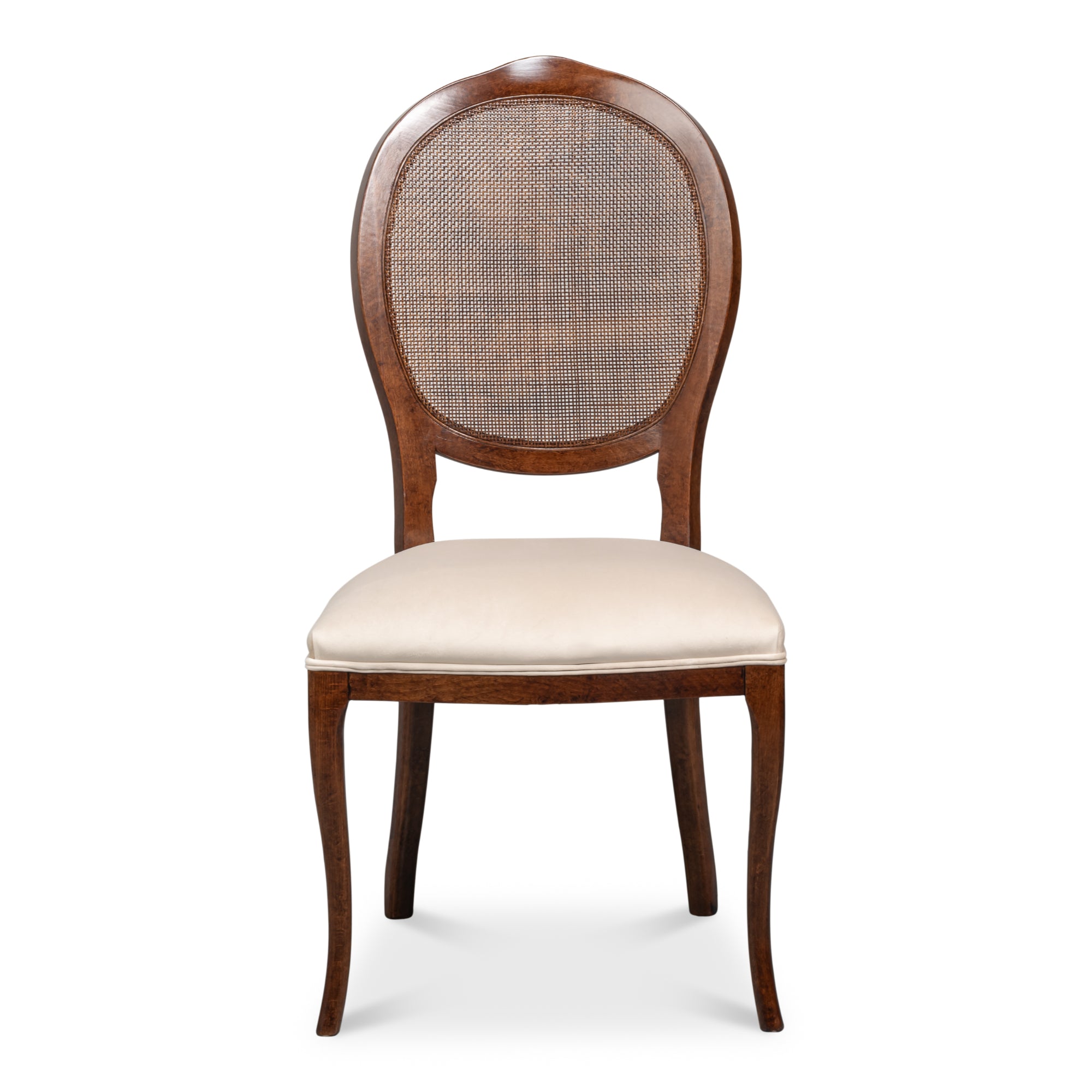 Oval Cane Back Chair - Set of 2