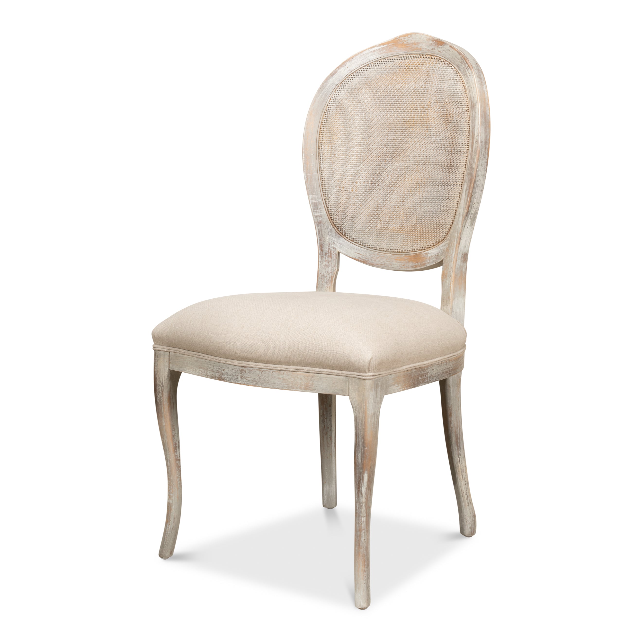 Oval Cane Back Chair - Set of 2