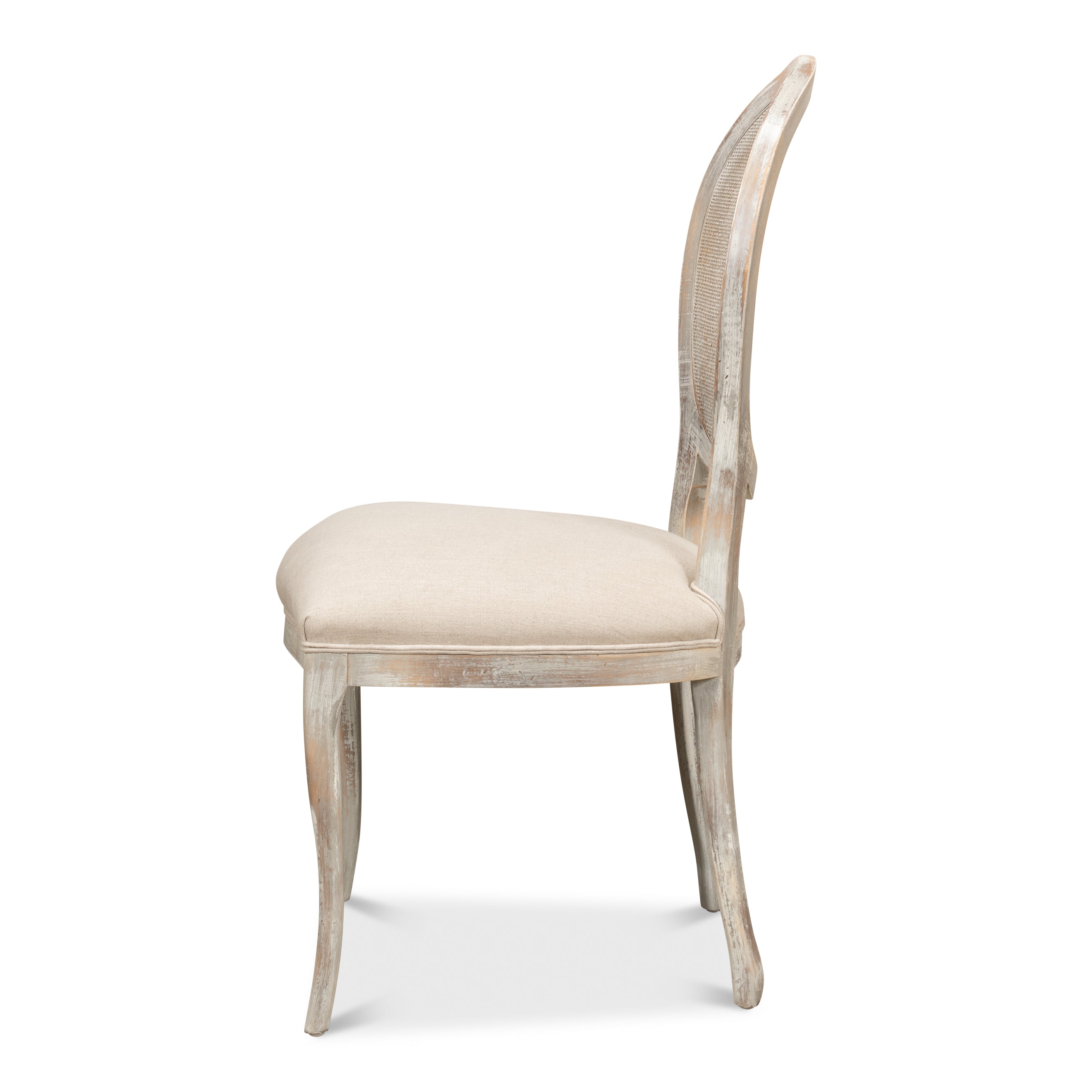 Oval Cane Back Chair - Set of 2