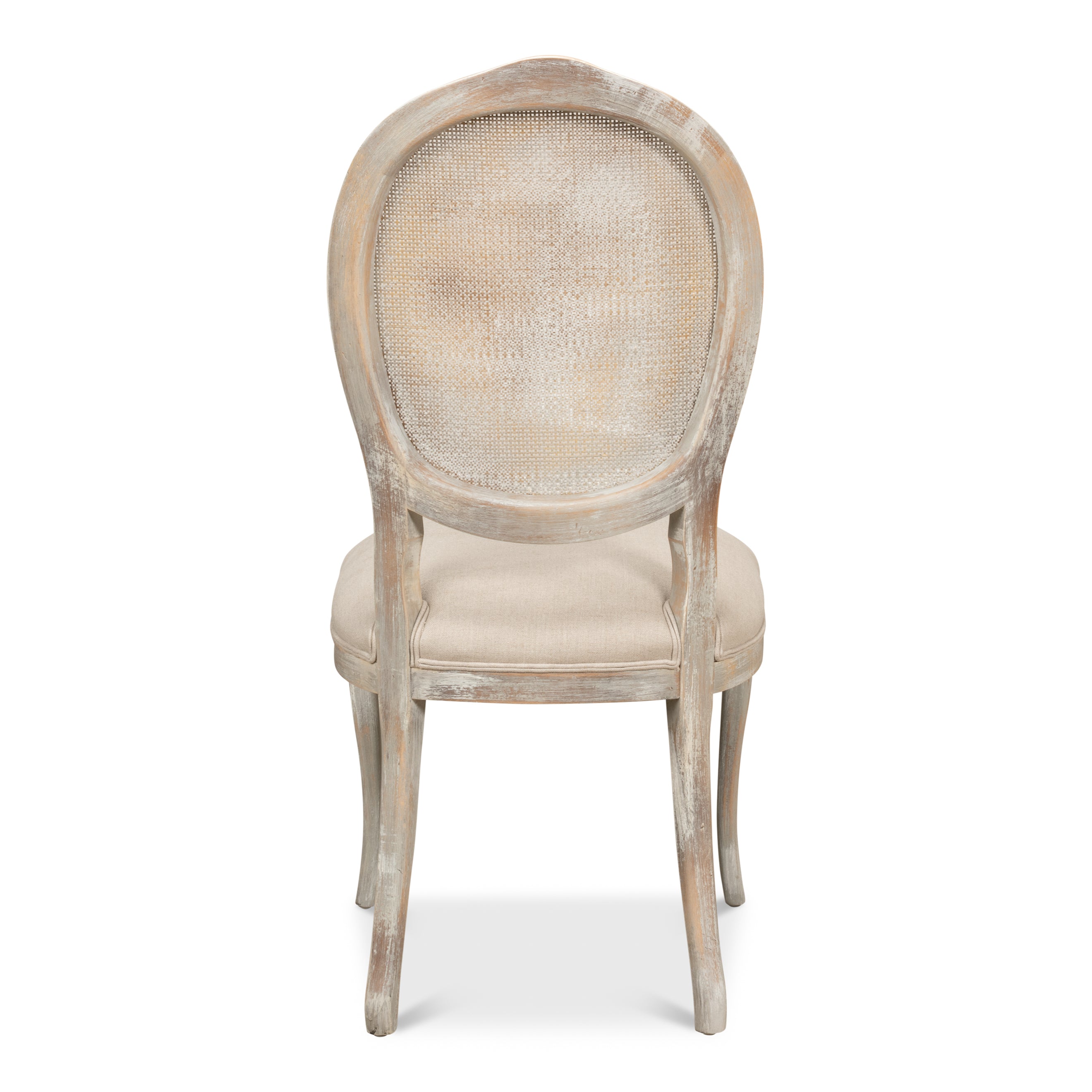 Oval Cane Back Chair - Set of 2