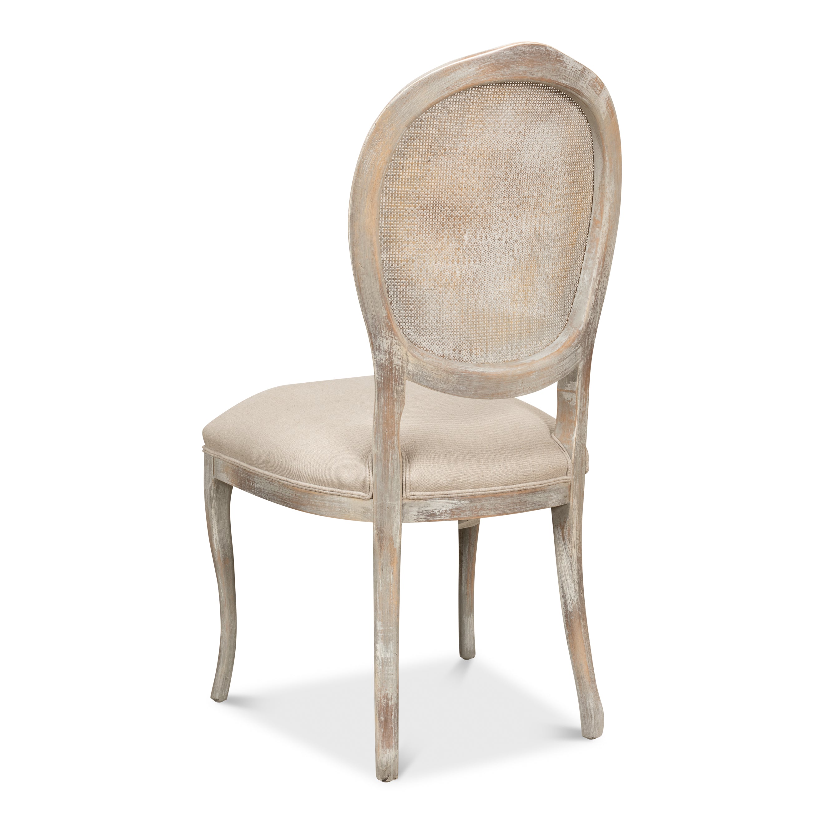 Oval Cane Back Chair - Set of 2