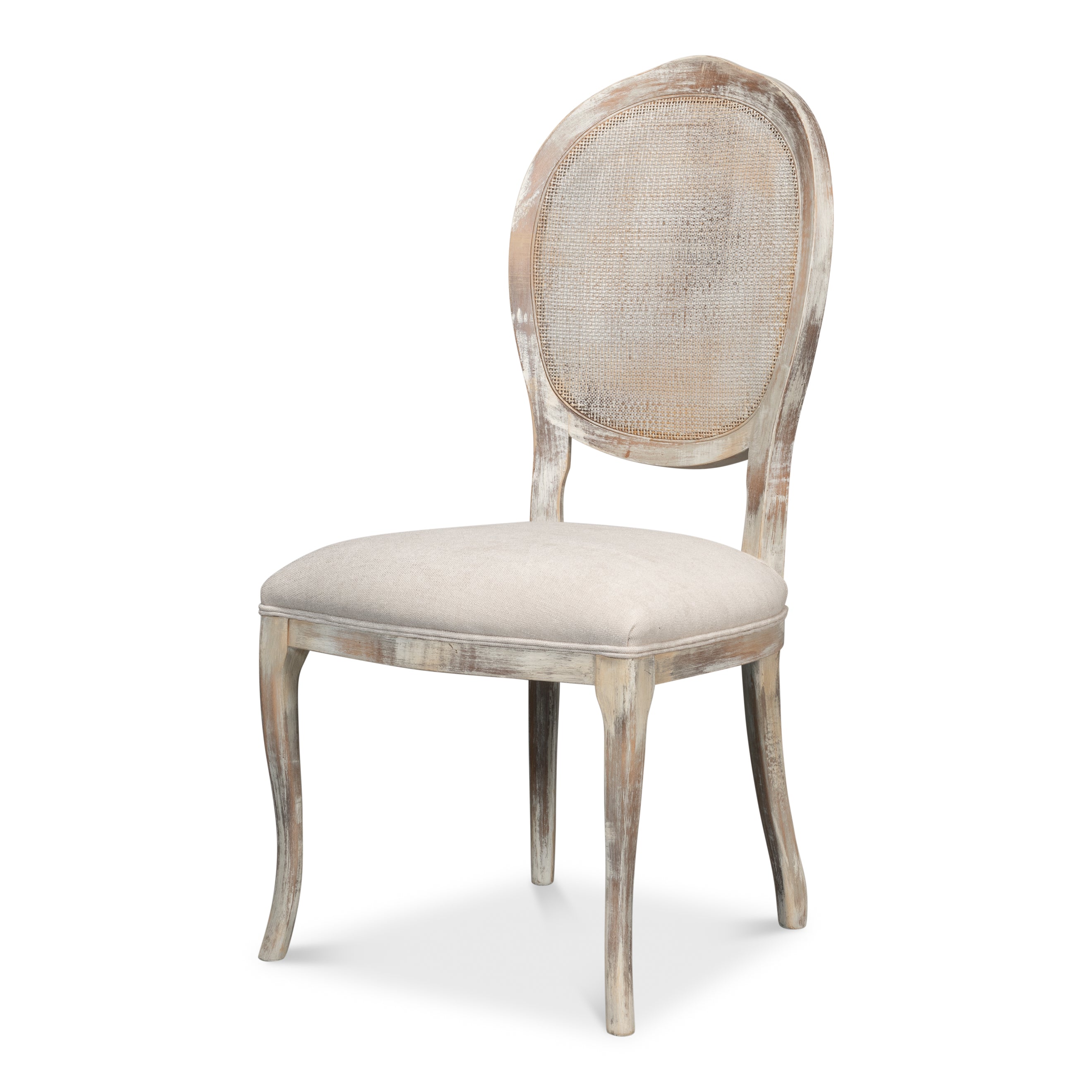 Oval Cane Back Chair - Set of 2