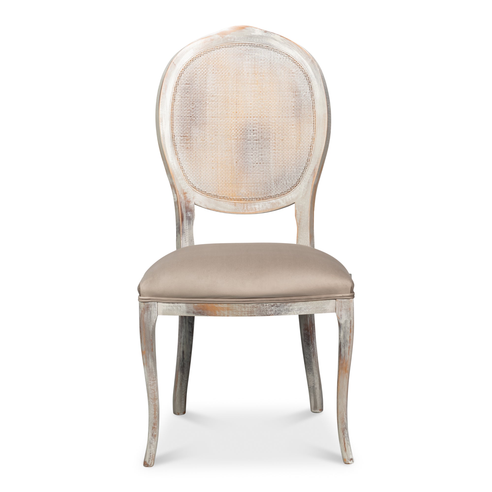 Oval Cane Back Chair - Set of 2