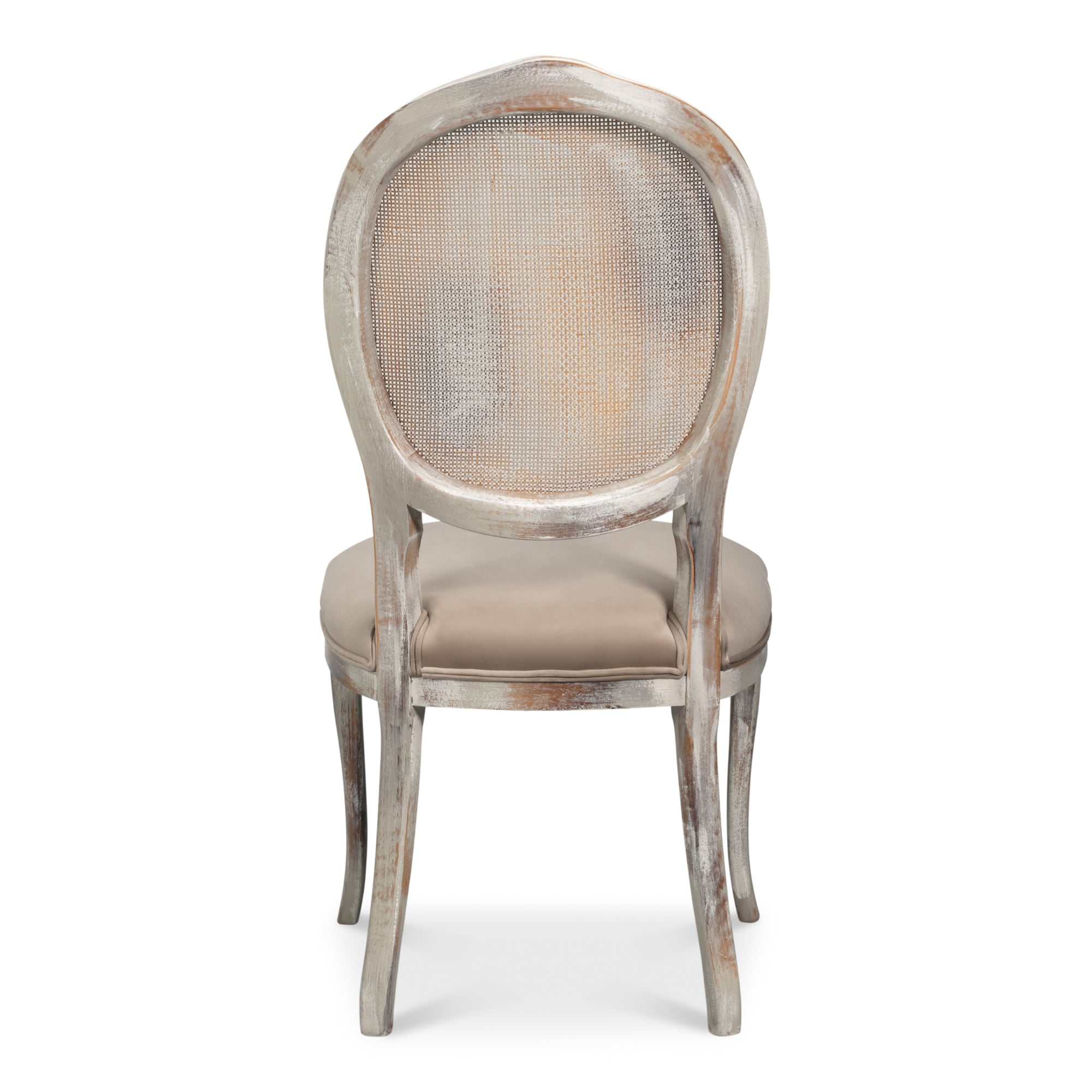Oval Cane Back Chair - Set of 2