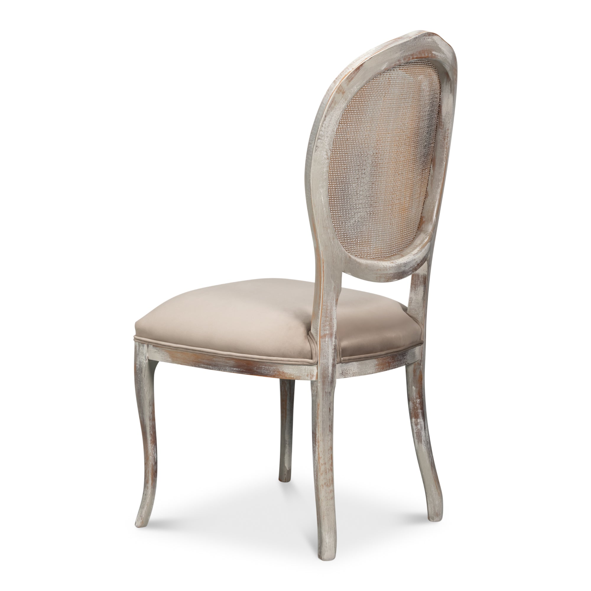 Oval Cane Back Chair - Set of 2