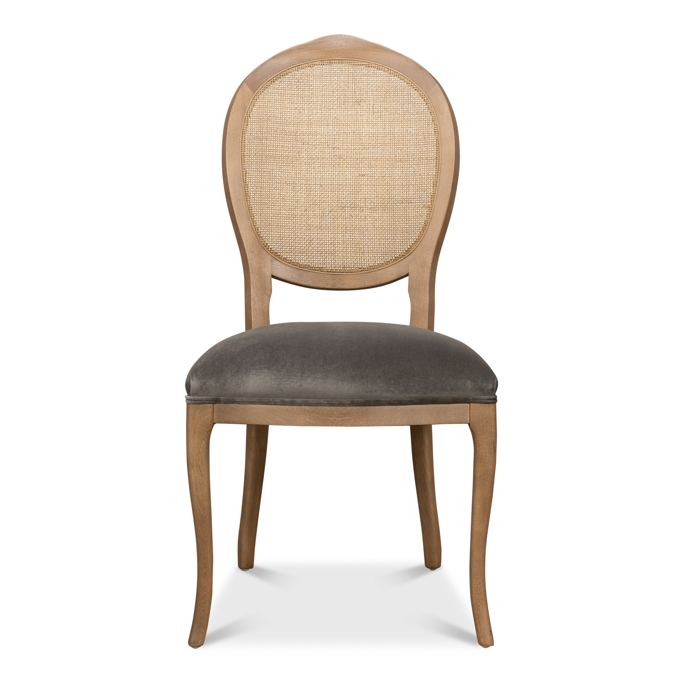 Oval Cane Back Chair - Set of 2
