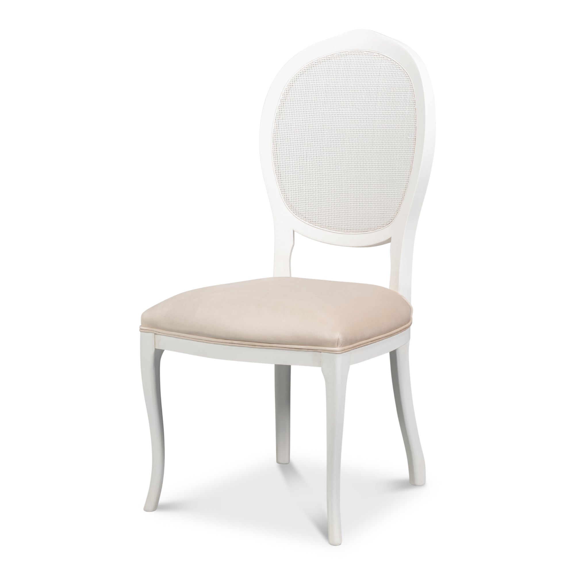 Oval Cane Back Chair - Set of 2