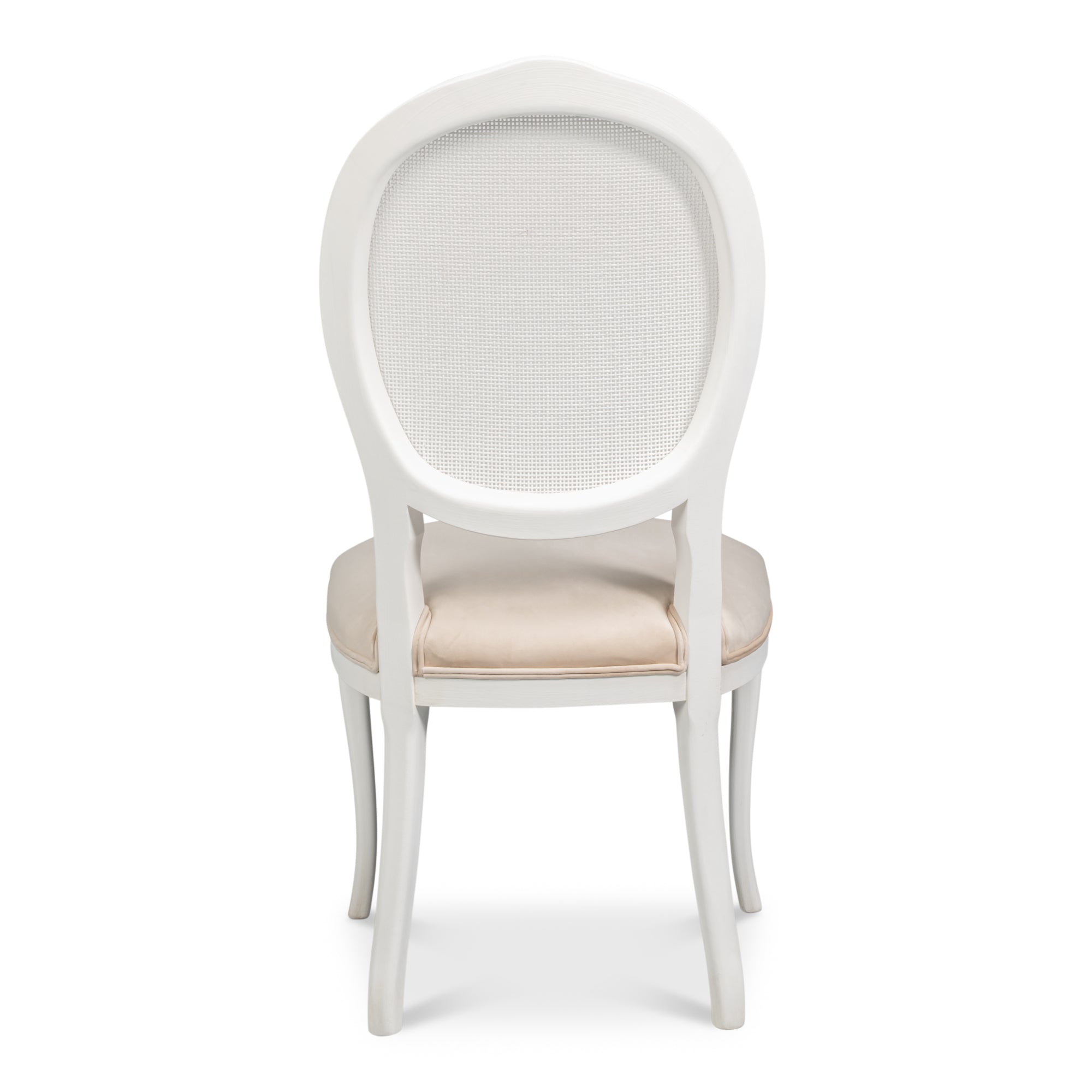 Oval Cane Back Chair - Set of 2