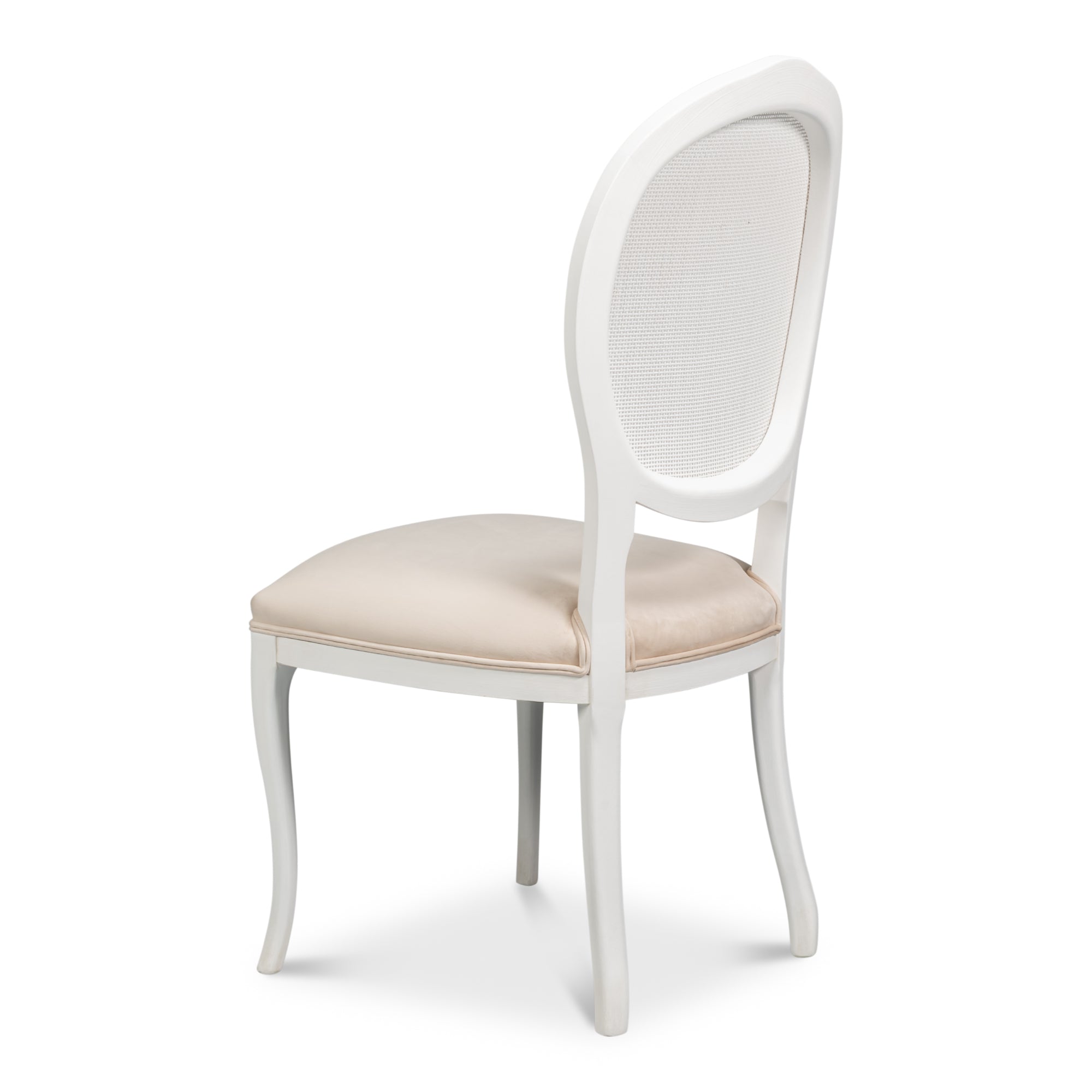 Oval Cane Back Chair - Set of 2