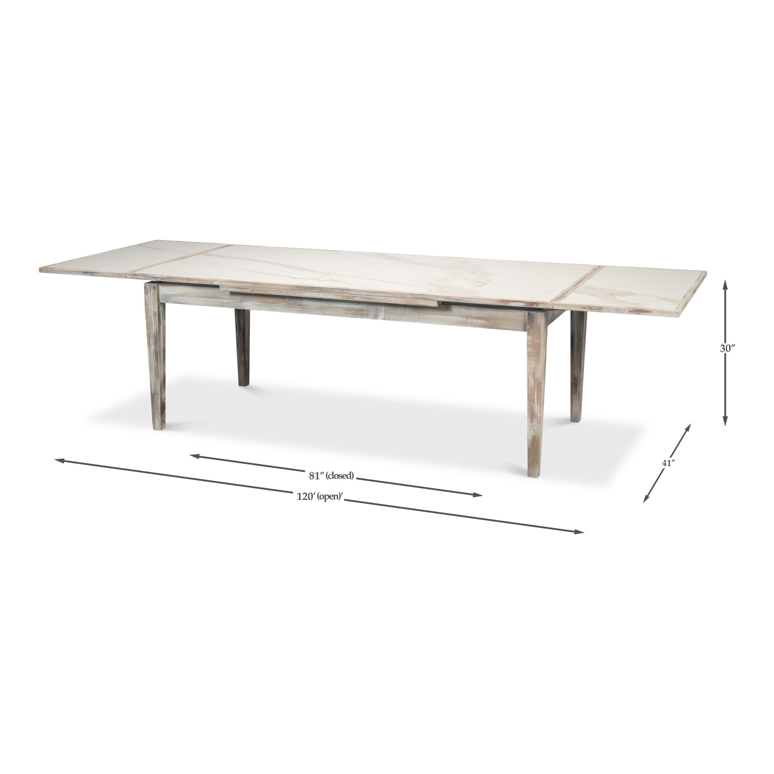 Rectangular Extension Dining Table
