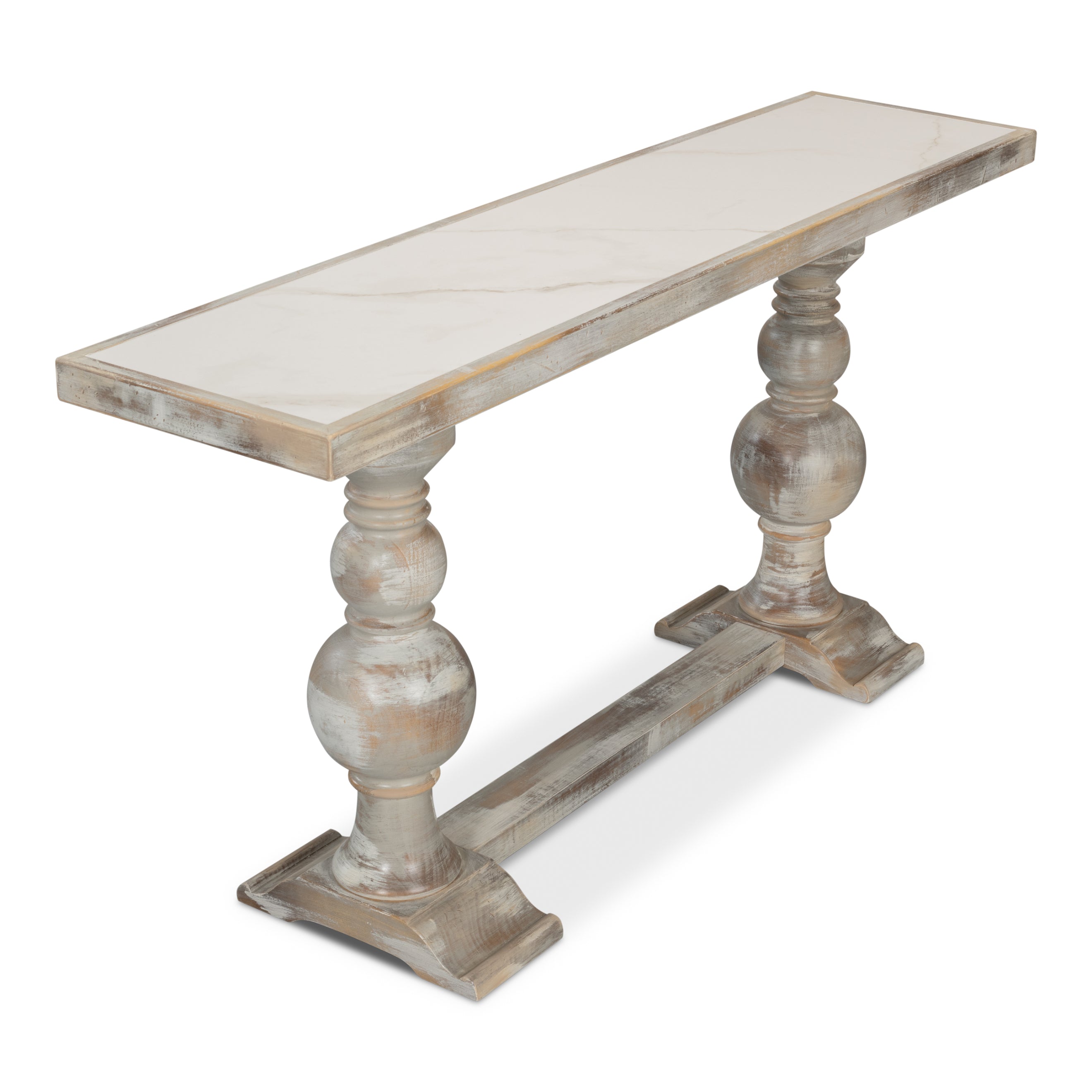 Stacy Double Pedestal Console