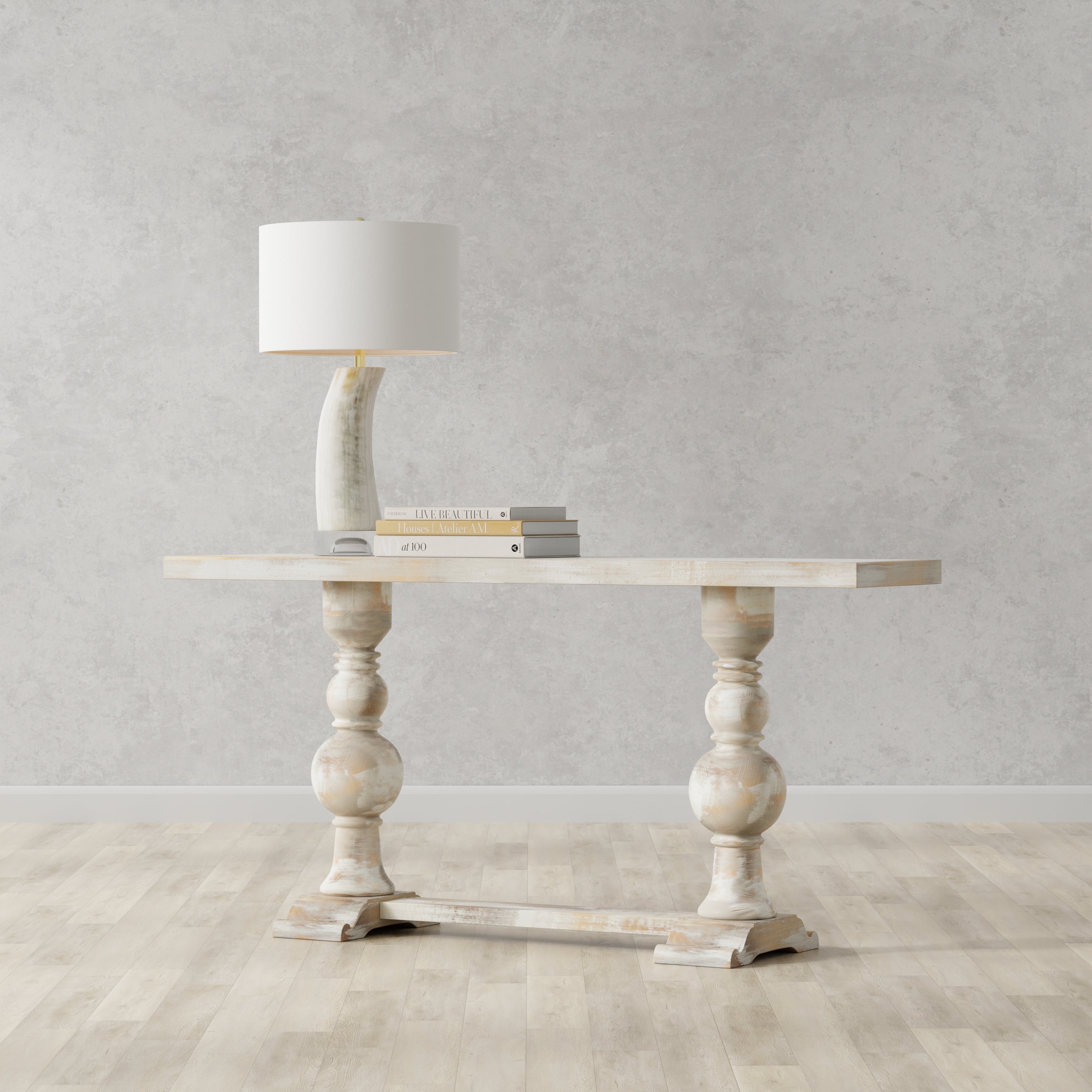 Stacy Double Pedestal Console