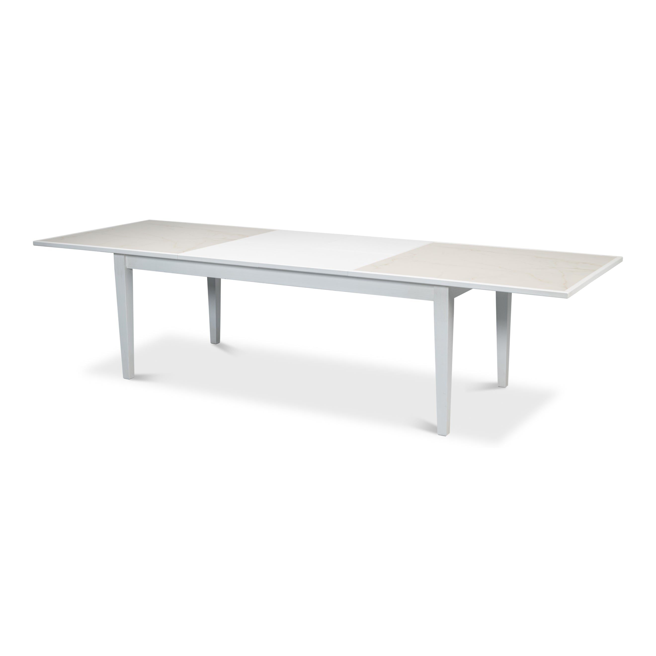 Elton Butterfly Dining Table - White