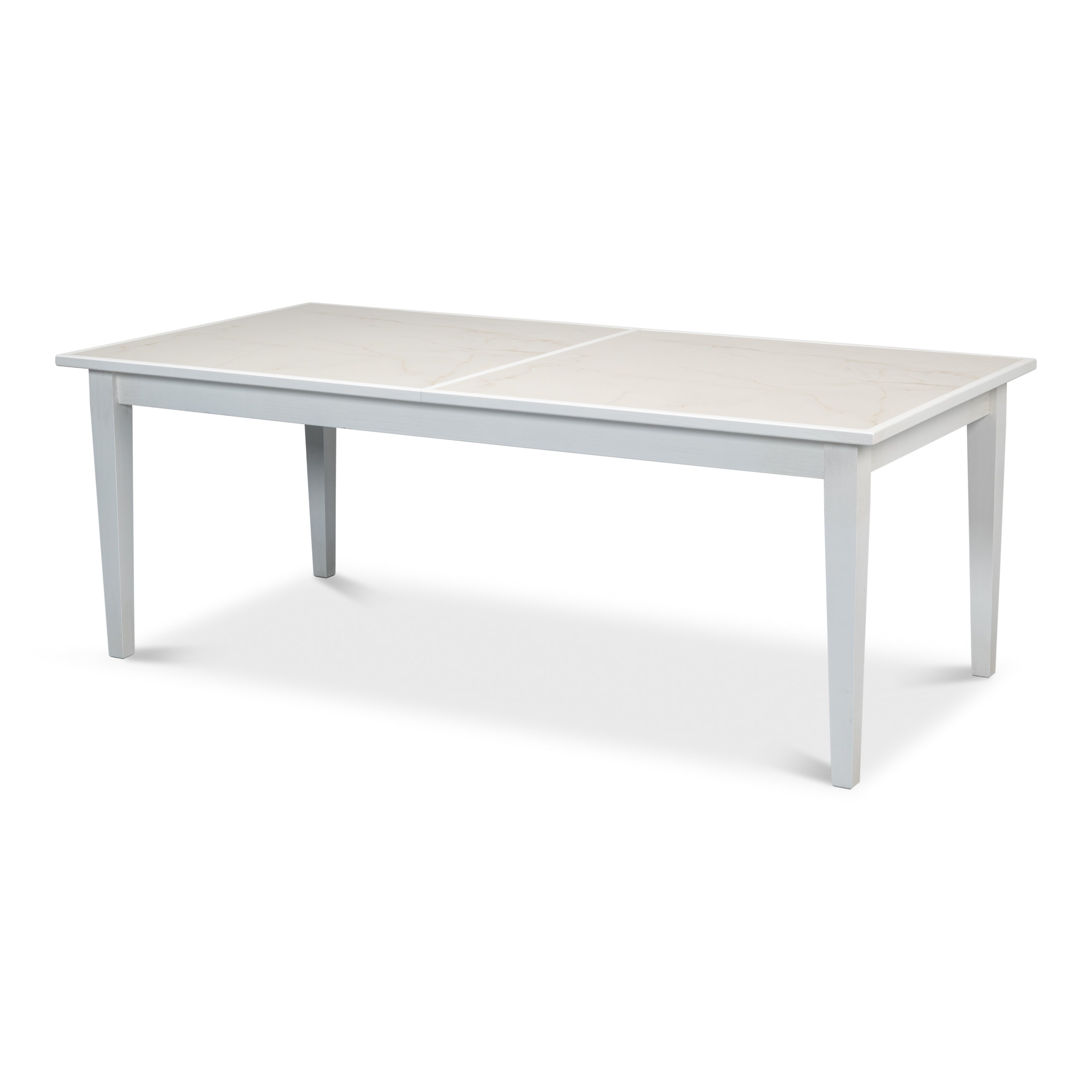 Elton Butterfly Dining Table - White