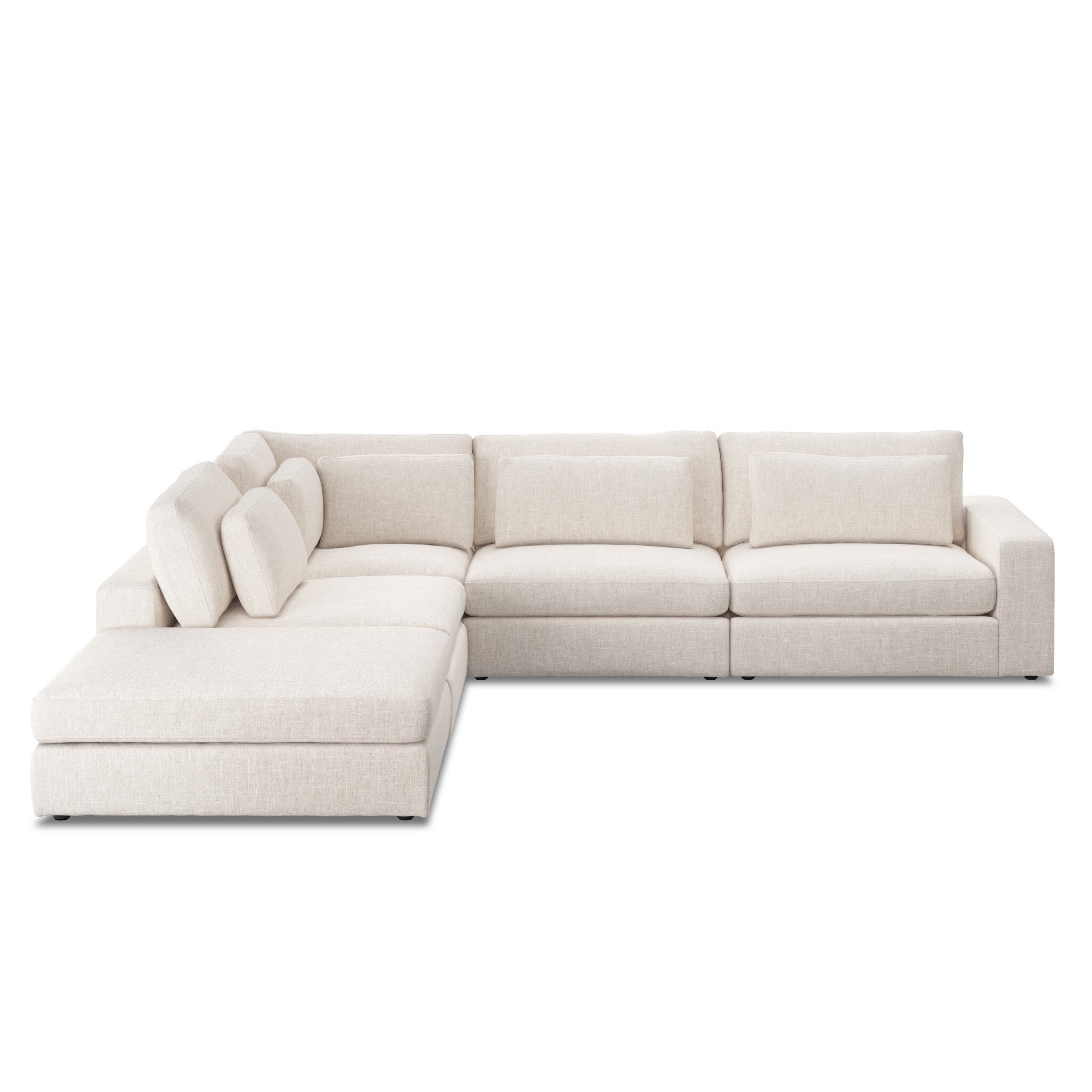 Bloor 4-Piece Sectional with Ottoman